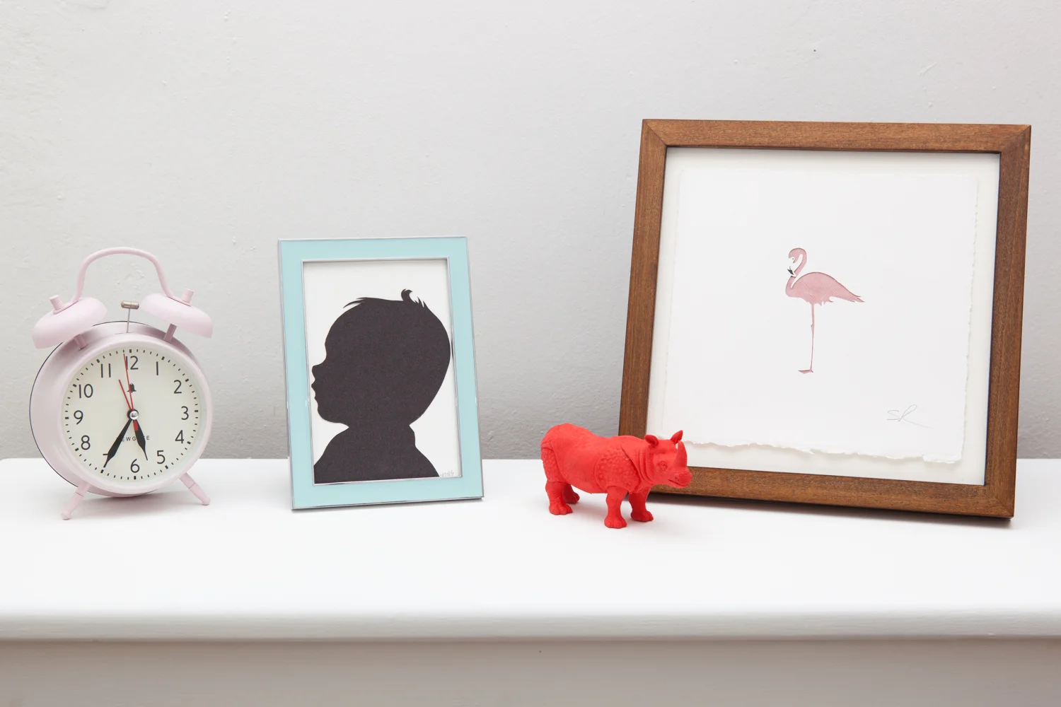 Pair up with a mixed media papercut