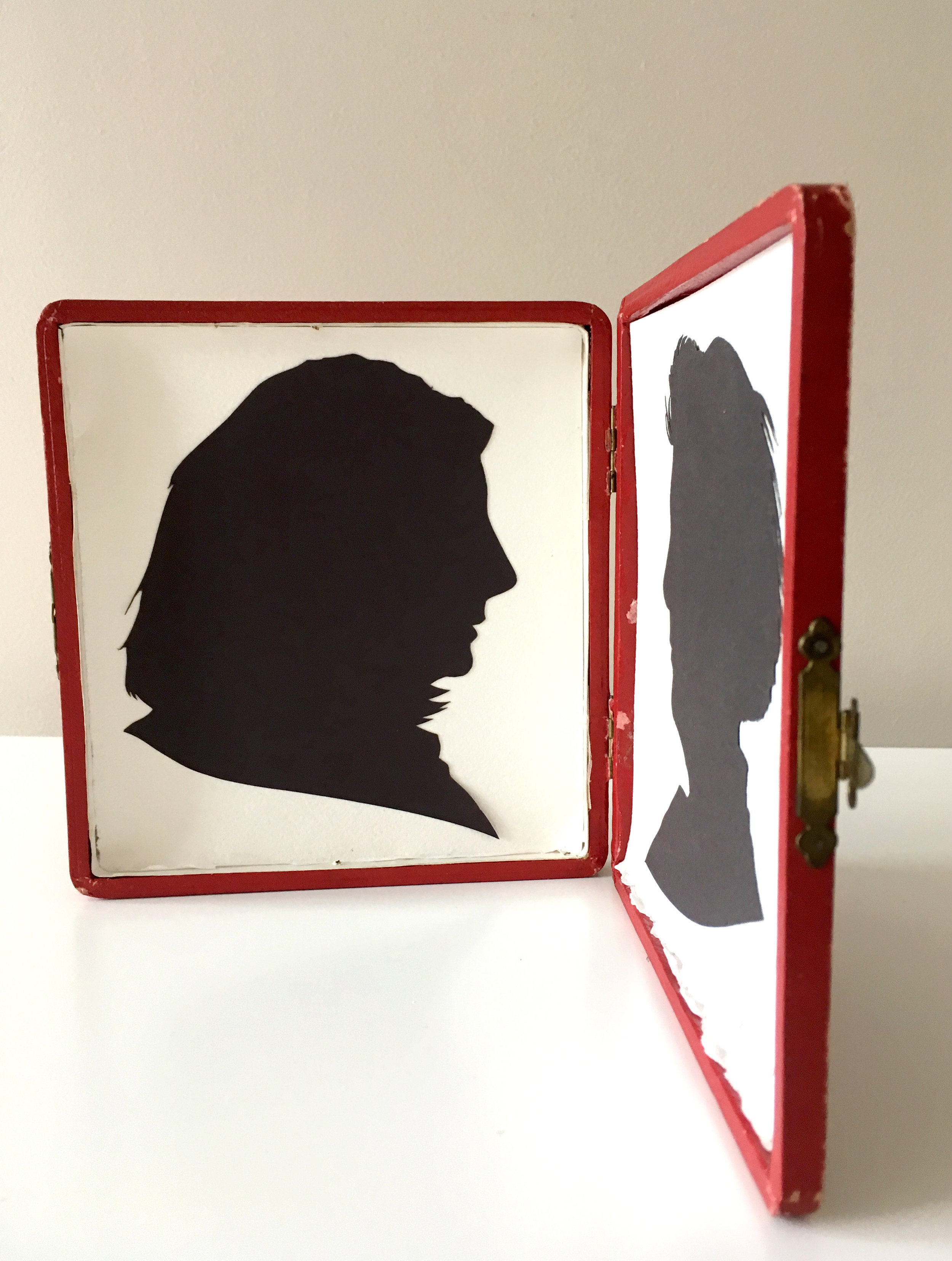 Silhouette portrait example - adult