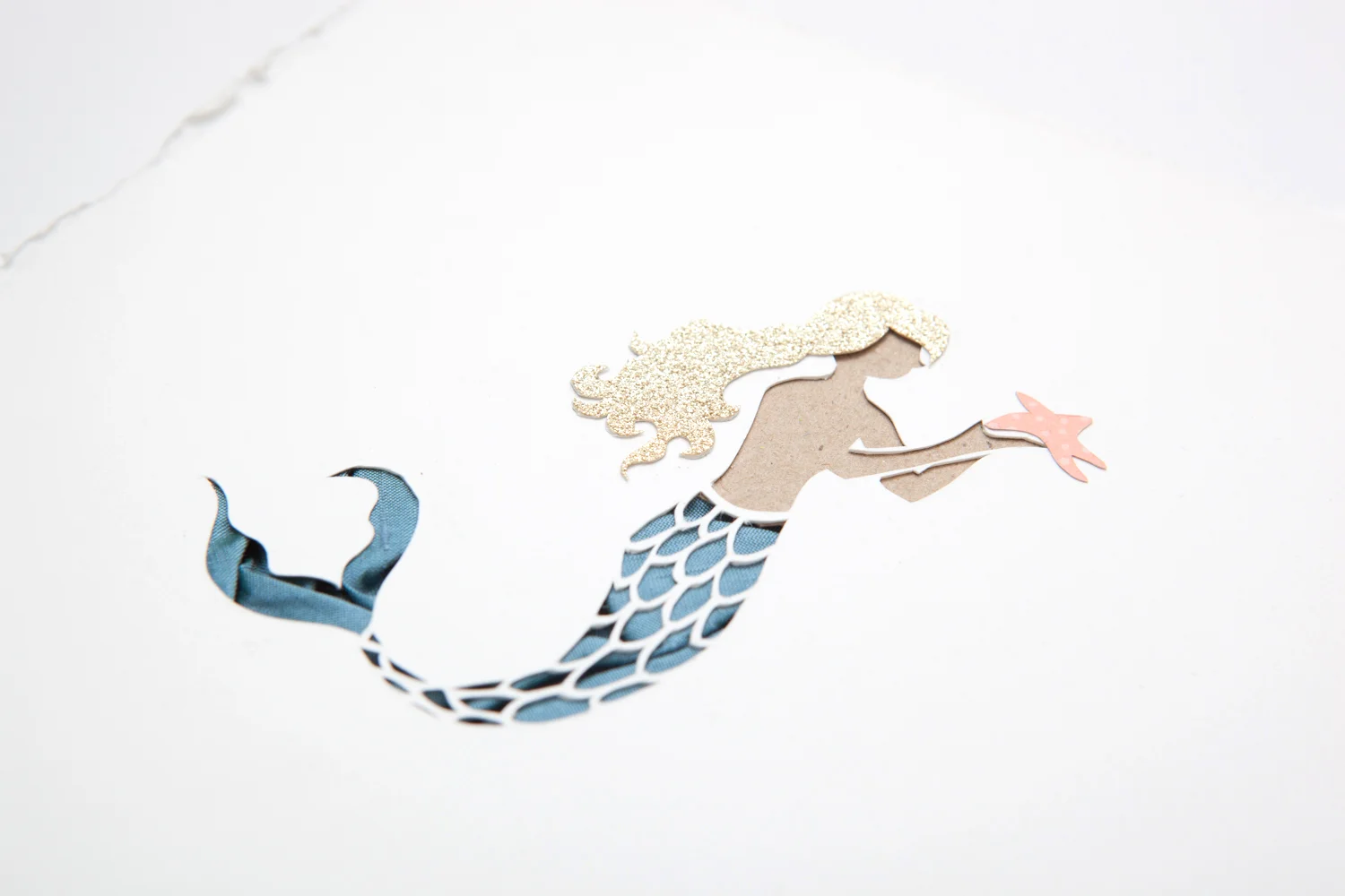 Mermaid girl in detail