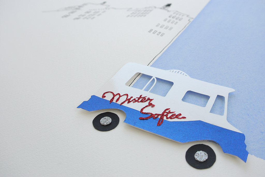 New York Ice cream truck