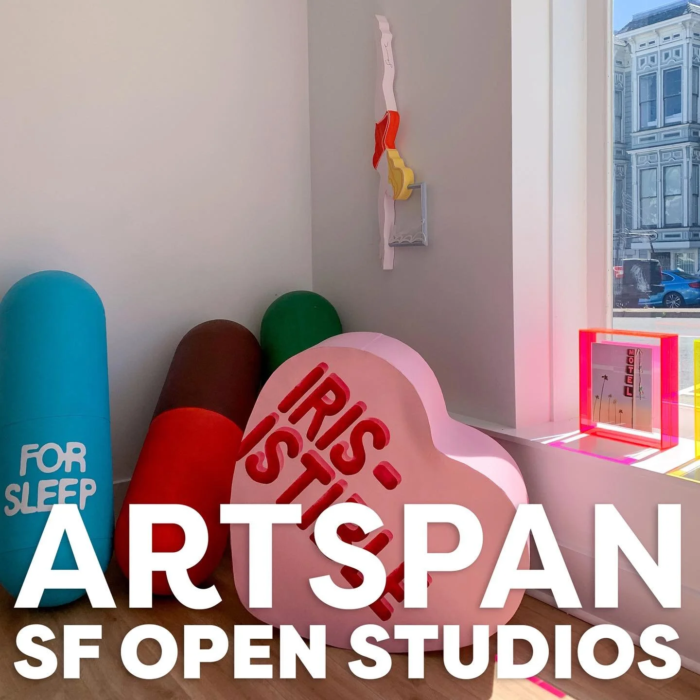 IT&rsquo;S @artspansf OPEN STUDIOS! Come and visit us this weekend at my studio as part of SFOS Weekend 3! 

We&rsquo;ll be open 11-5 on Saturday 4th &amp; Sunday 5th October at 1942 Divisadero St.

As well as my own work, I&rsquo;m excited to be sho