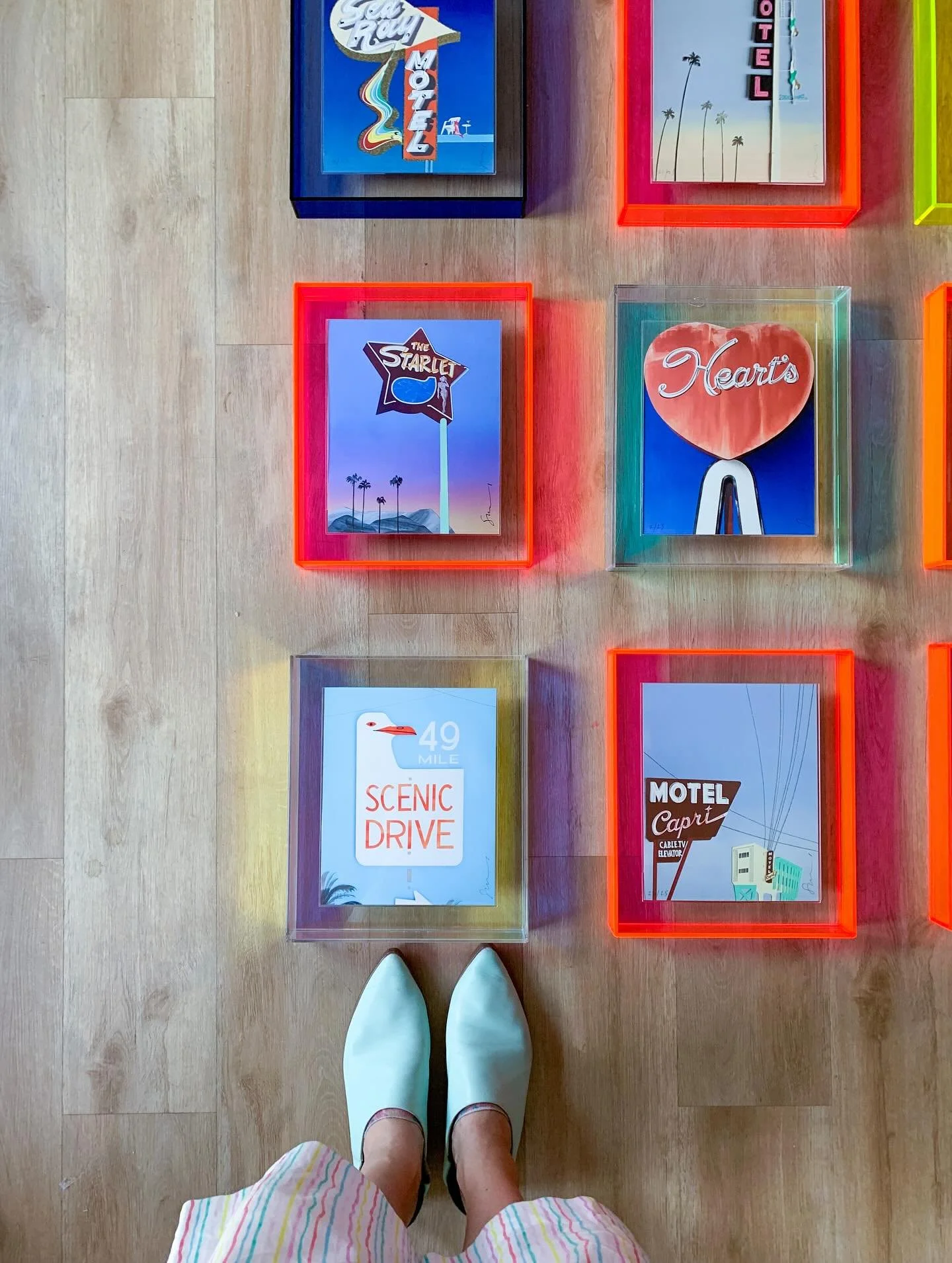 Brand new prints incoming for @thesuperfair this weekend! There&rsquo;s a heatwave in SF and yesterday was a beautiful start to prep for a big week ahead. Hope to see you at the fair, let me know if you&rsquo;re coming! ✨

The Super Fair, Fort Mason 