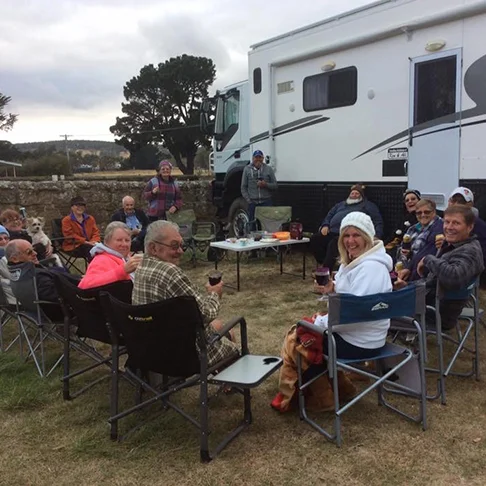 Oatlands TAS Gathering After Pontville Rally