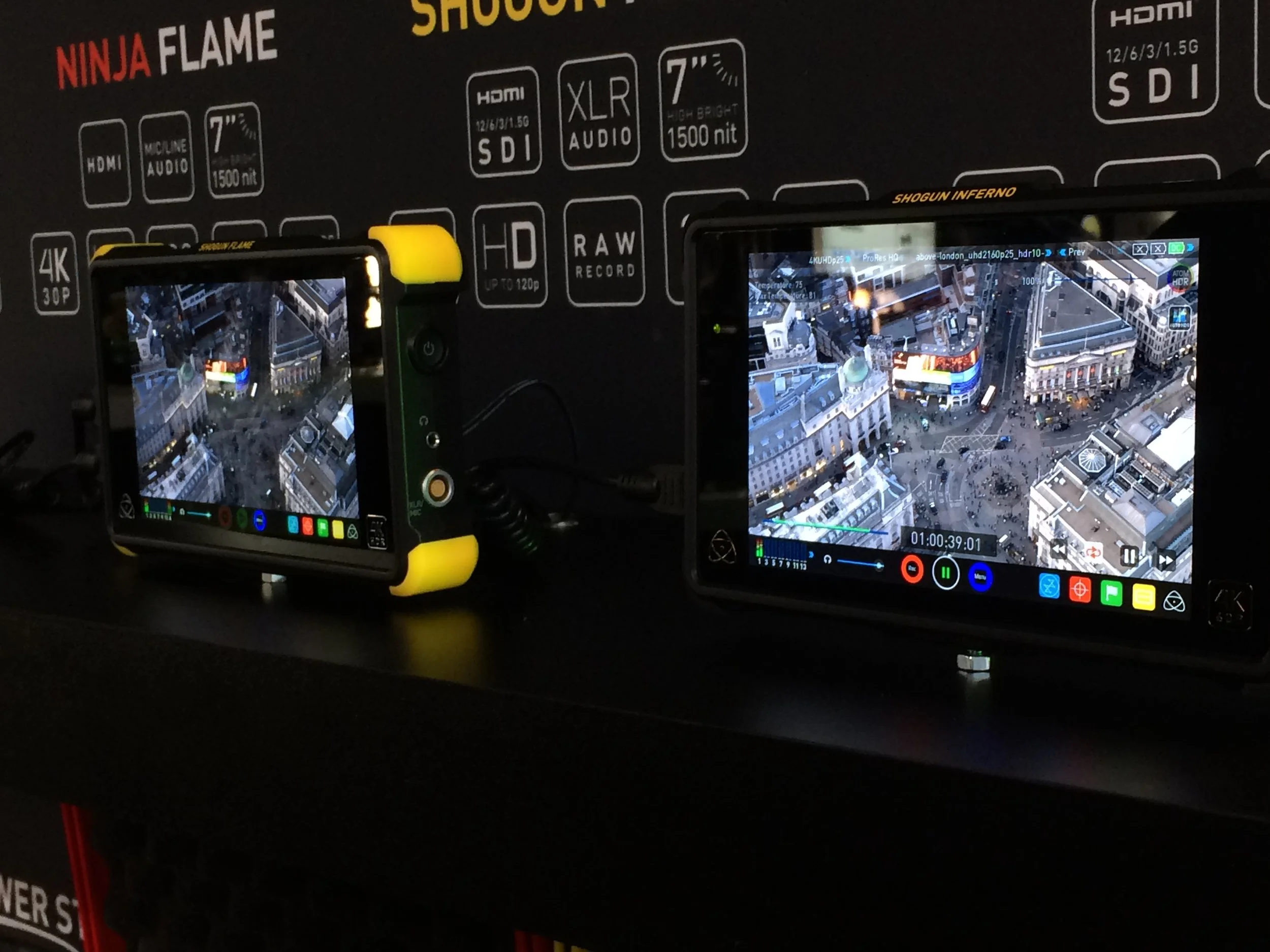 Our aerials at Atomos