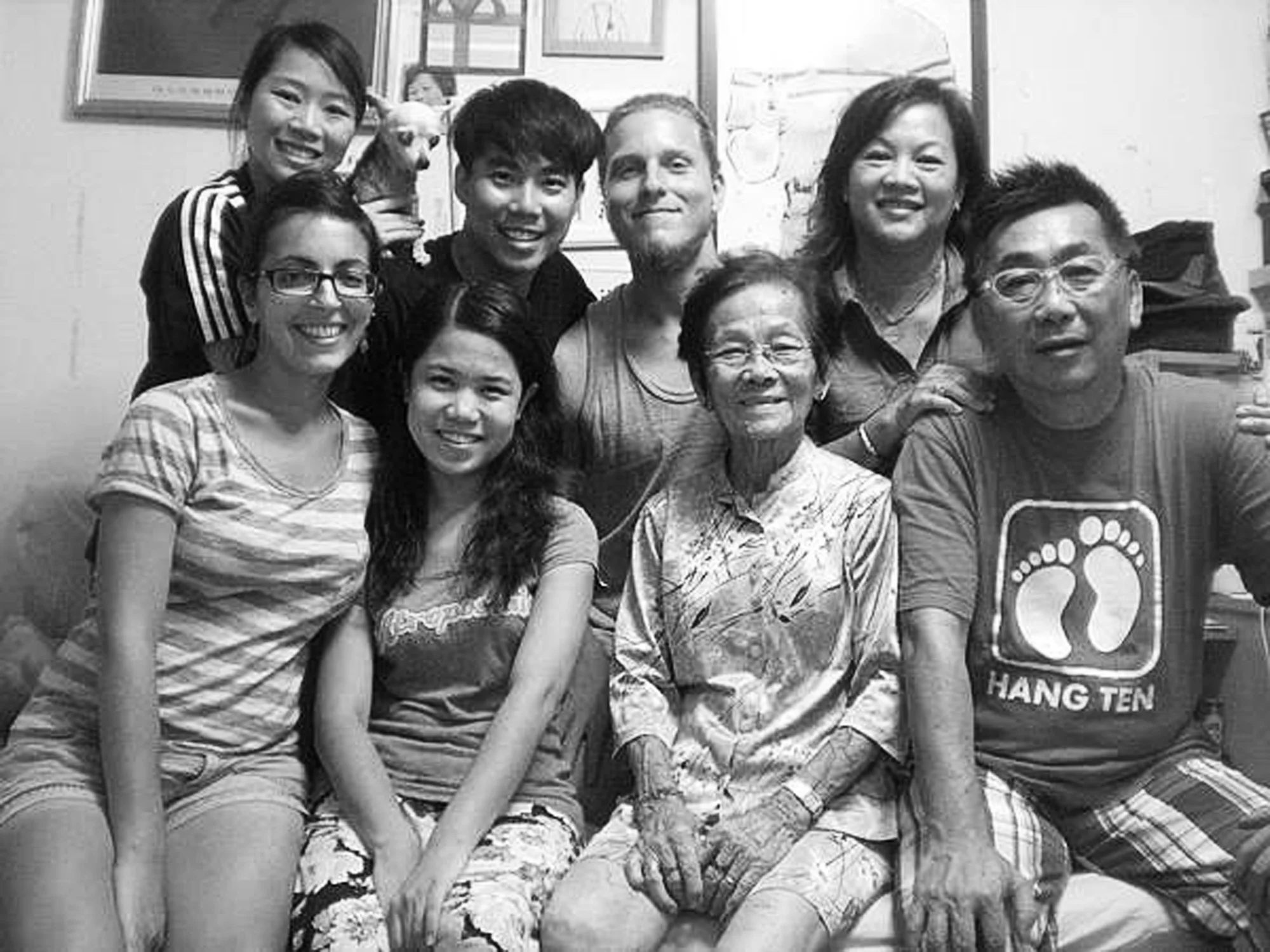 Jeff with my family