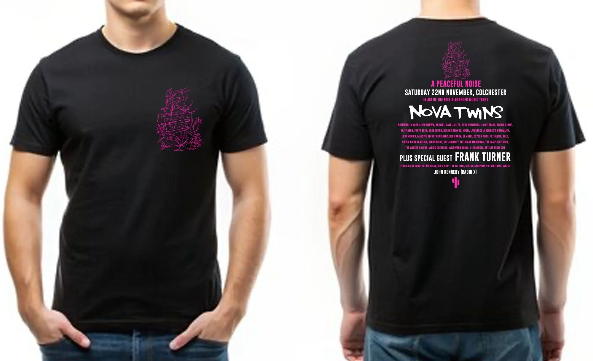 A Peaceful Noise 25 Event Tee