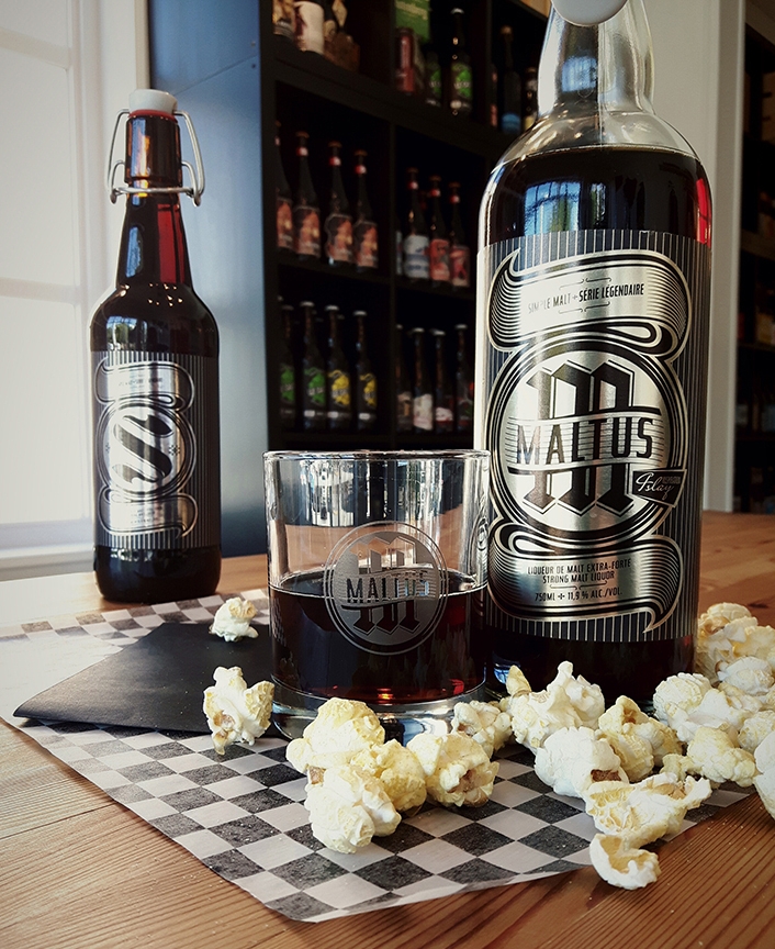 Bières de microbrasserie québécoise, Brasseurs illimités, pop corn, le p'tit verrat.