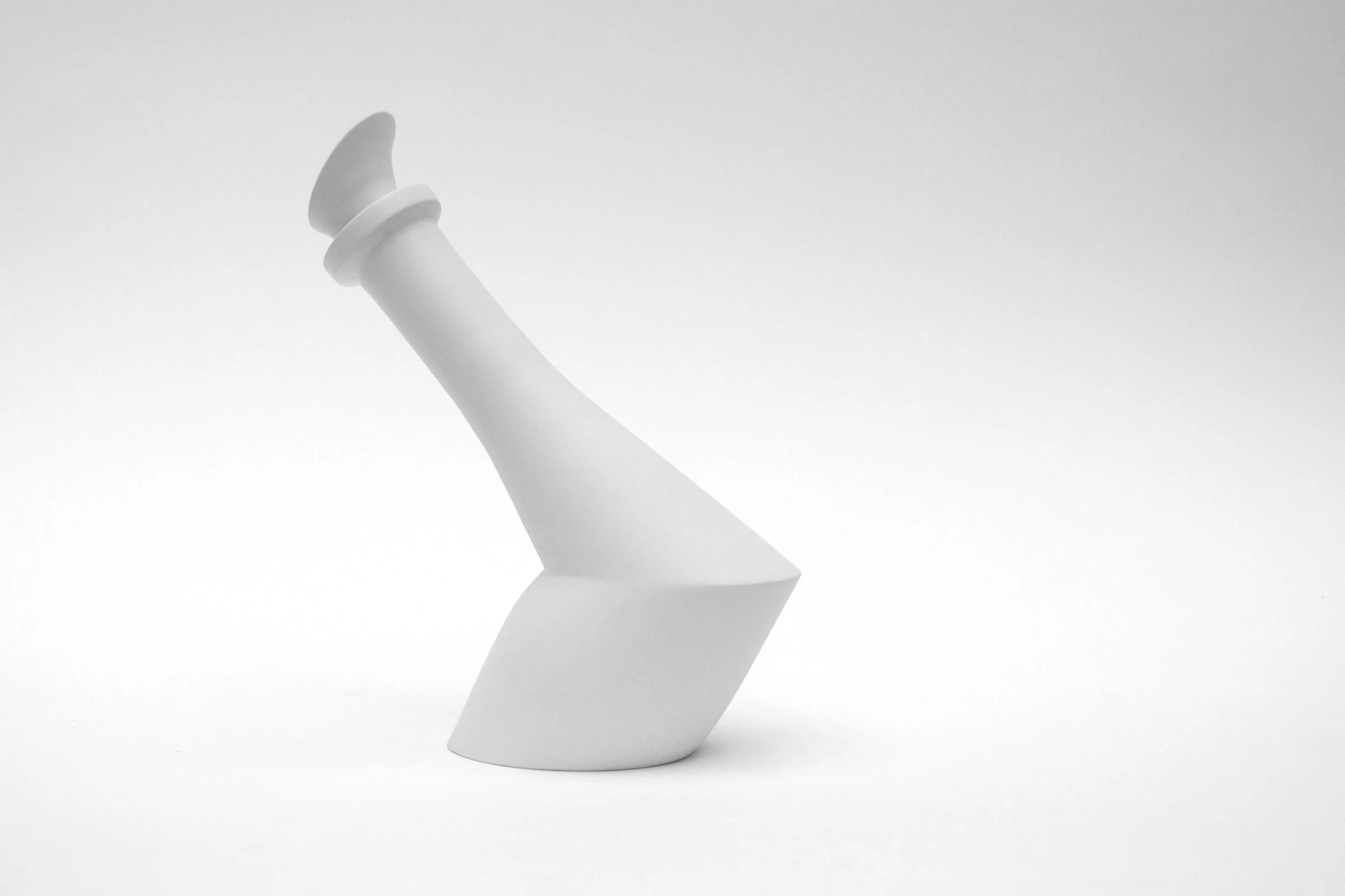 "Roto-"form. Painted poplar wood.