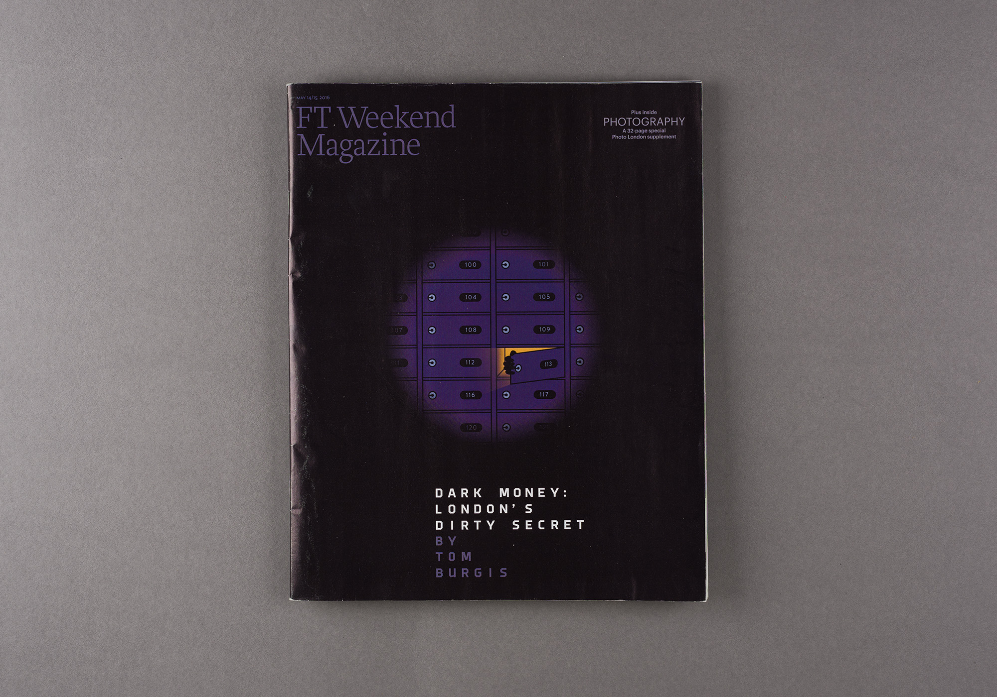 Financial Times, Weekend Magazine 2016 May Artists Melinda Gibson, Juno Calypso, Tom Lovelace, Mark Power Commissioned by Emma Bowkett