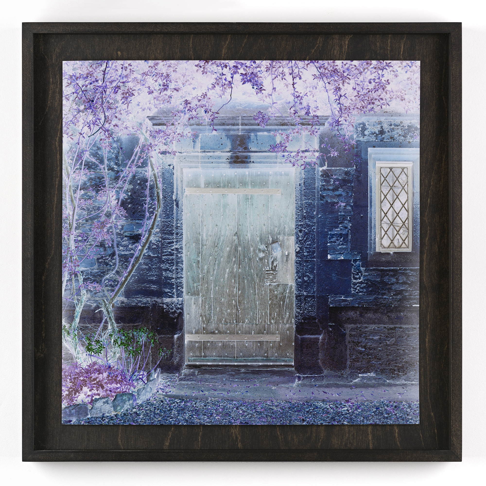 The Open Door, Closed and Inverted Lacock Abbey Framed C-Type Print. 2015