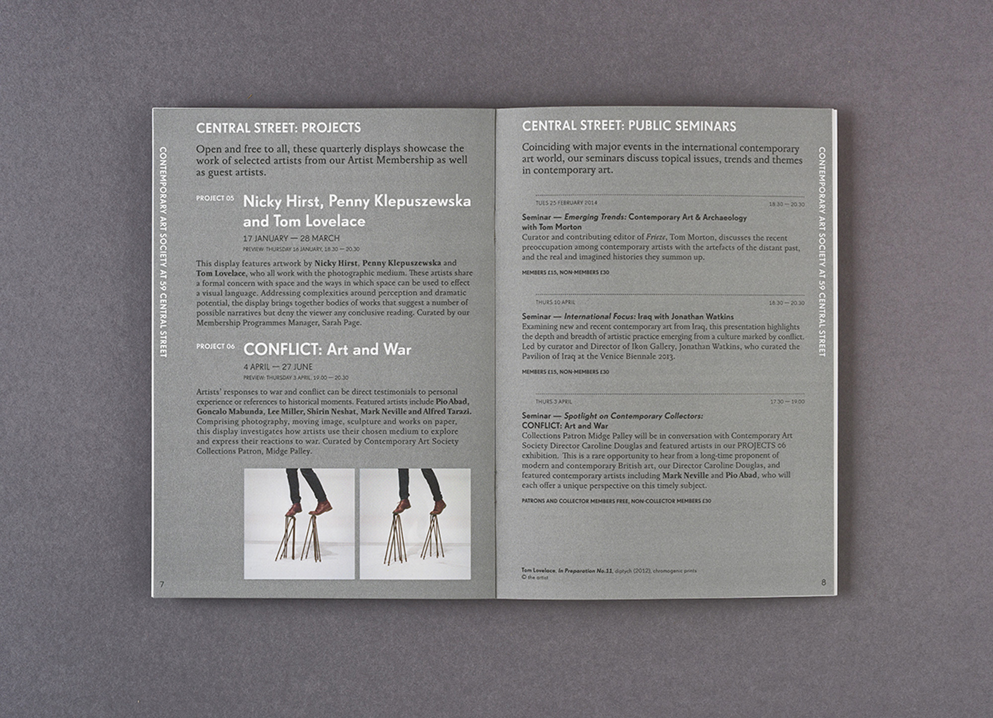 Contemporary Art Society Magazine Project 05. Work featured, In Preparation No.11
