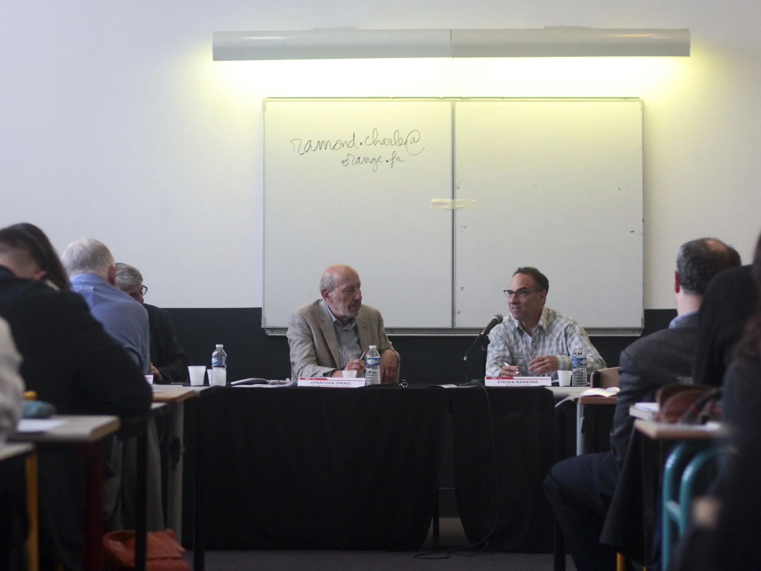 Jonathan Israel et Steven Barbone