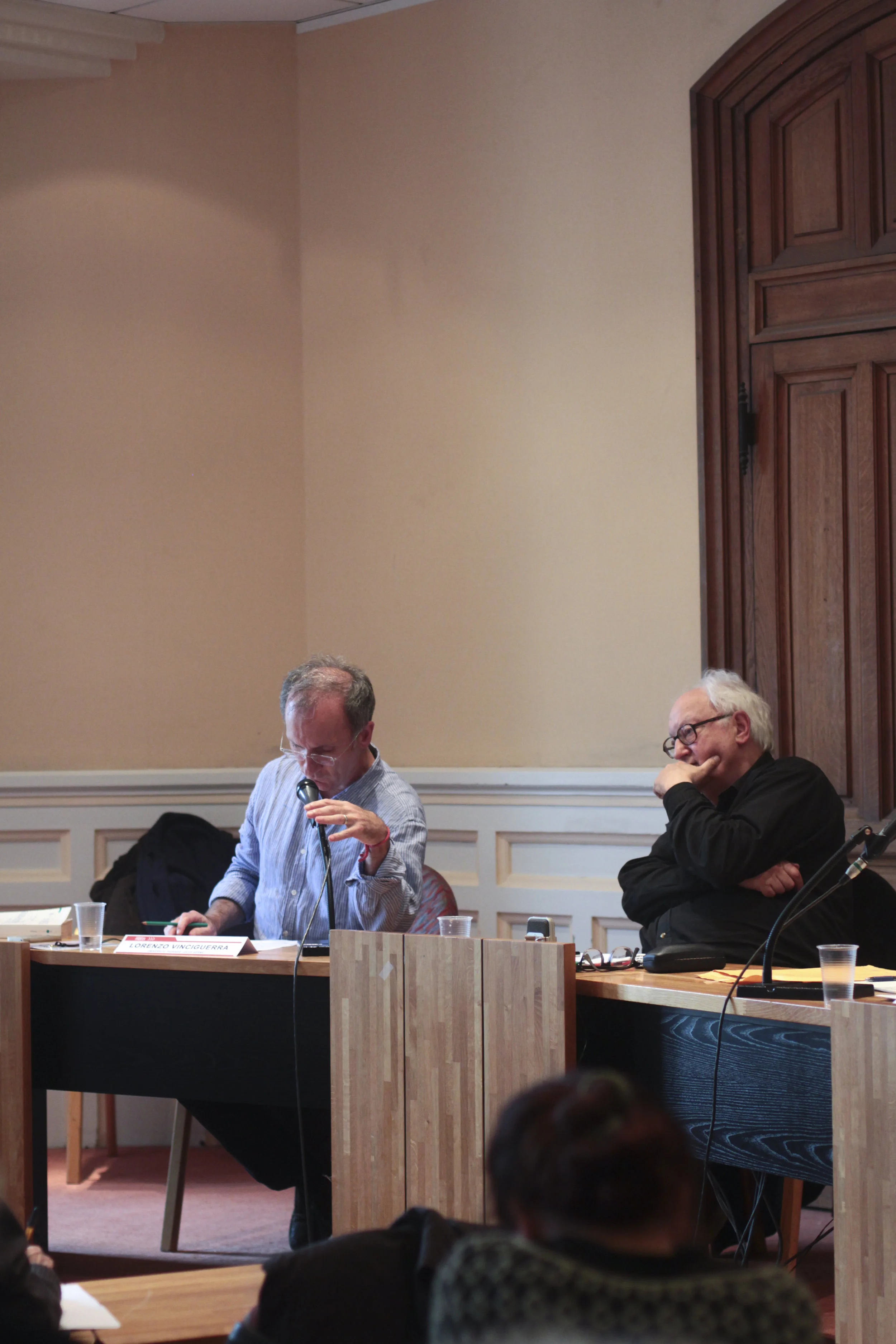 Lorenzo Vinciguerra et Étienne Balibar