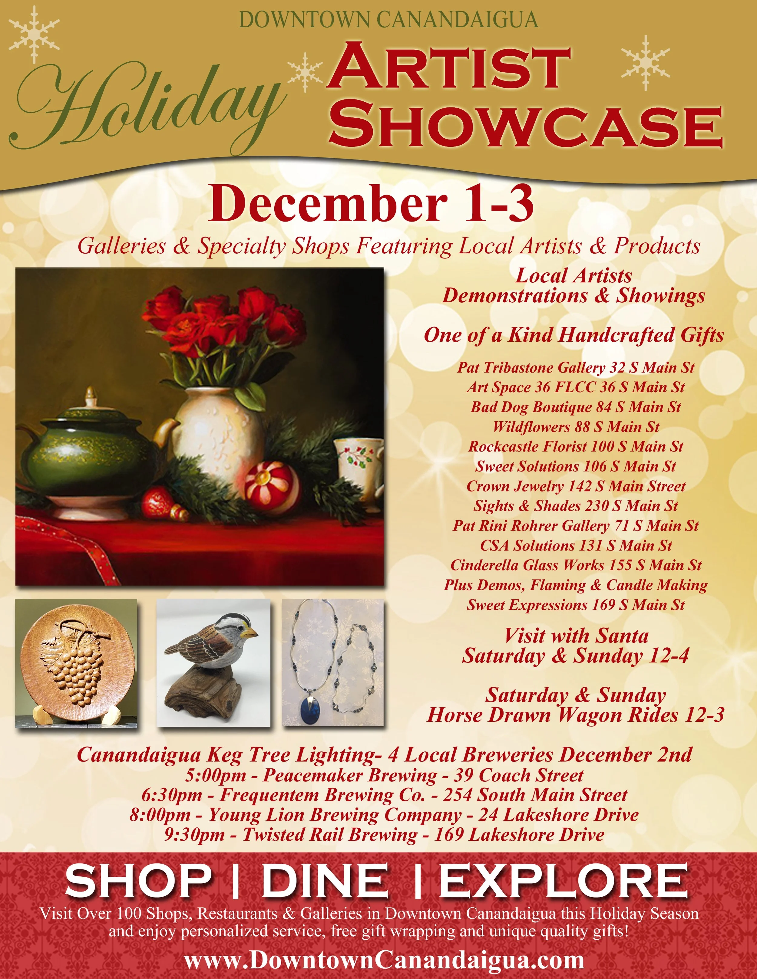 Holiday Artist Showcase