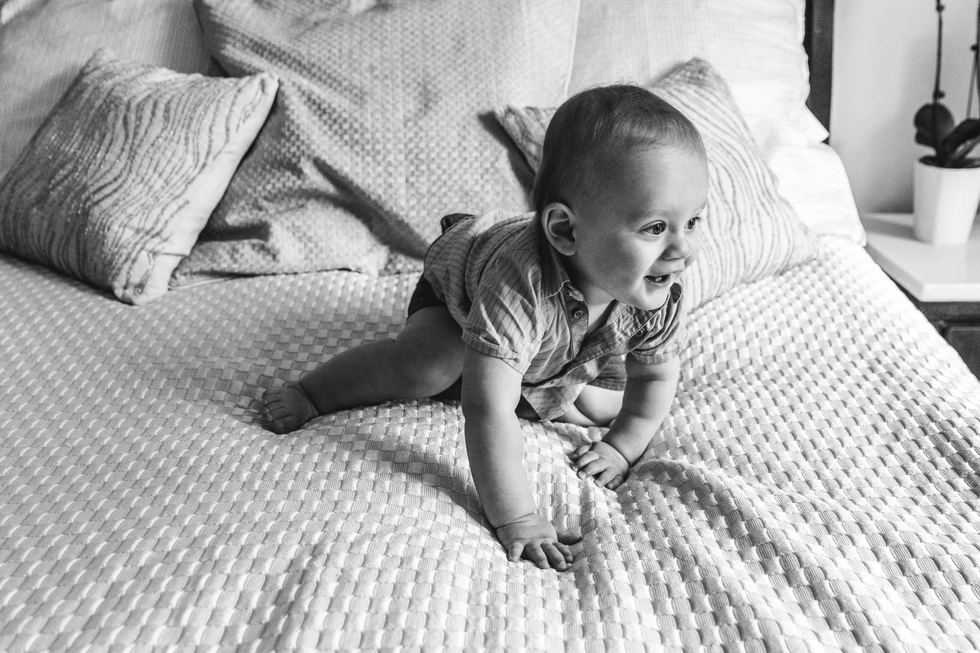 First Birthday Family Portrait Session in Theo's Midtown Manhattan Home