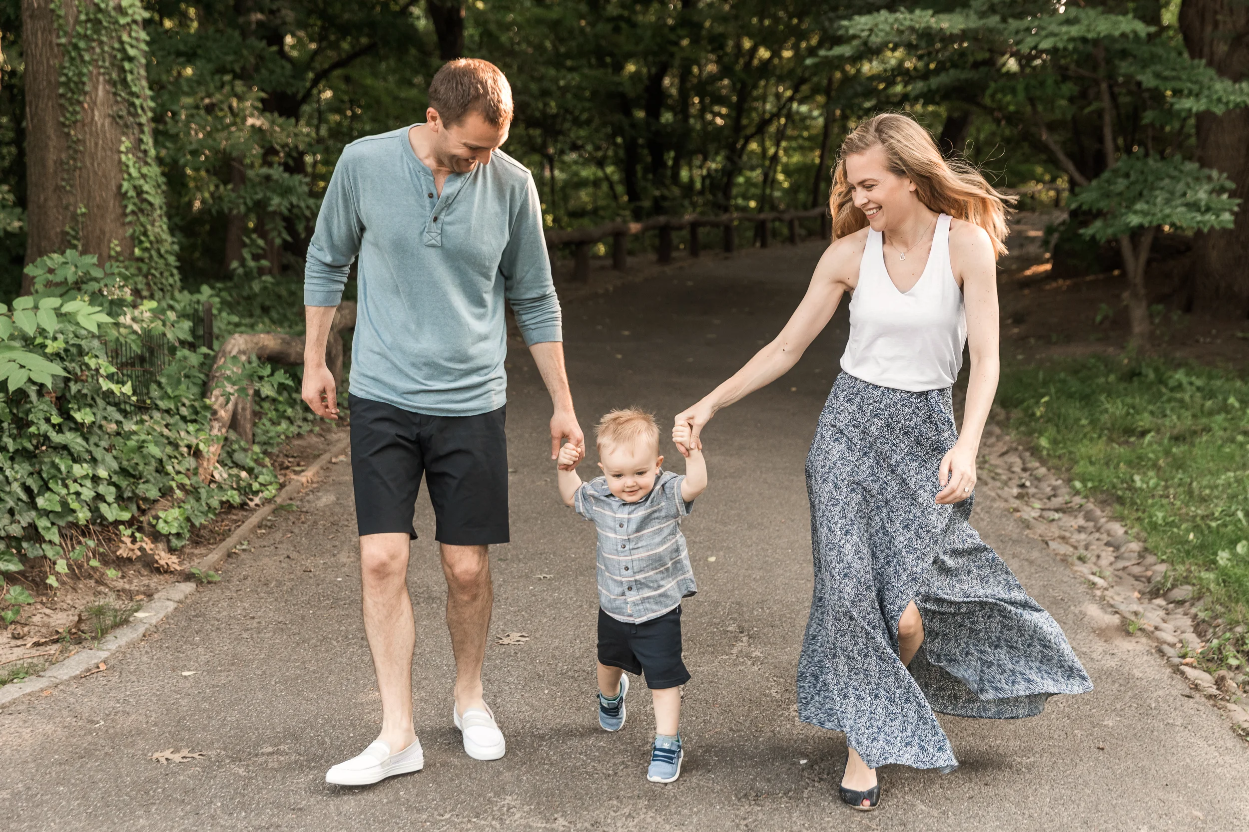 Haughton Family Photos in Central Park - Upper West Side Family Photography