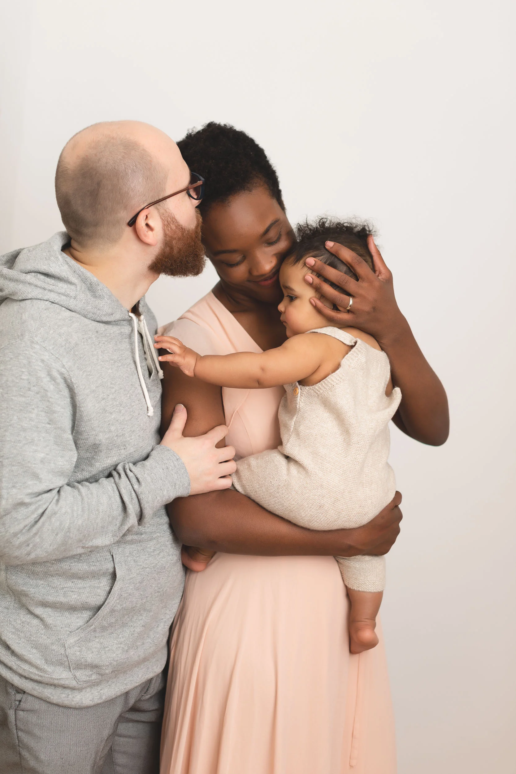 Classic Studio Portraits of Baby and Family at NHP's Upper West Side Photography Studio - NYC Baby Photographer