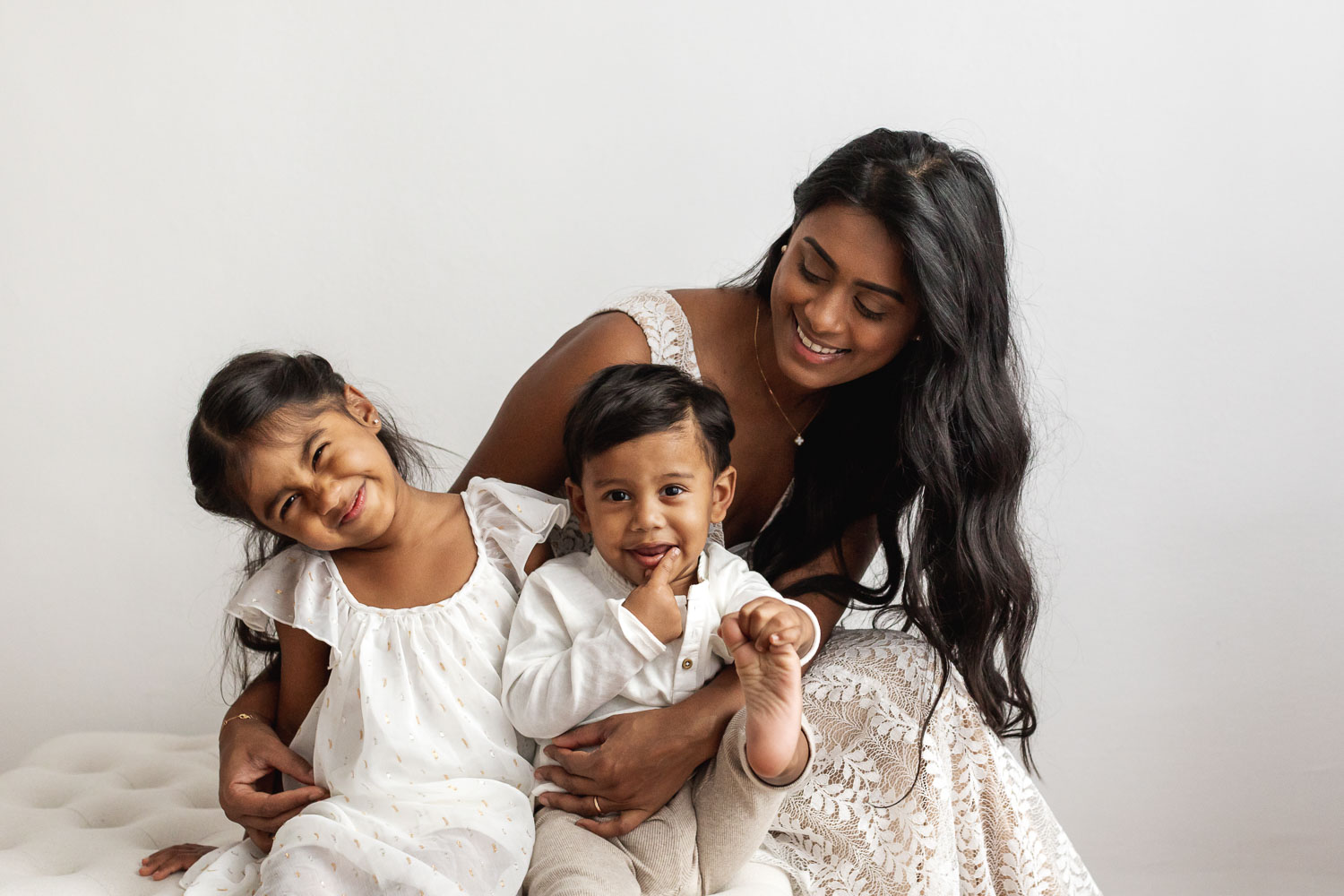 Natural Light Mother and Child Portraits in NYC - Upper West Side Photography Studio