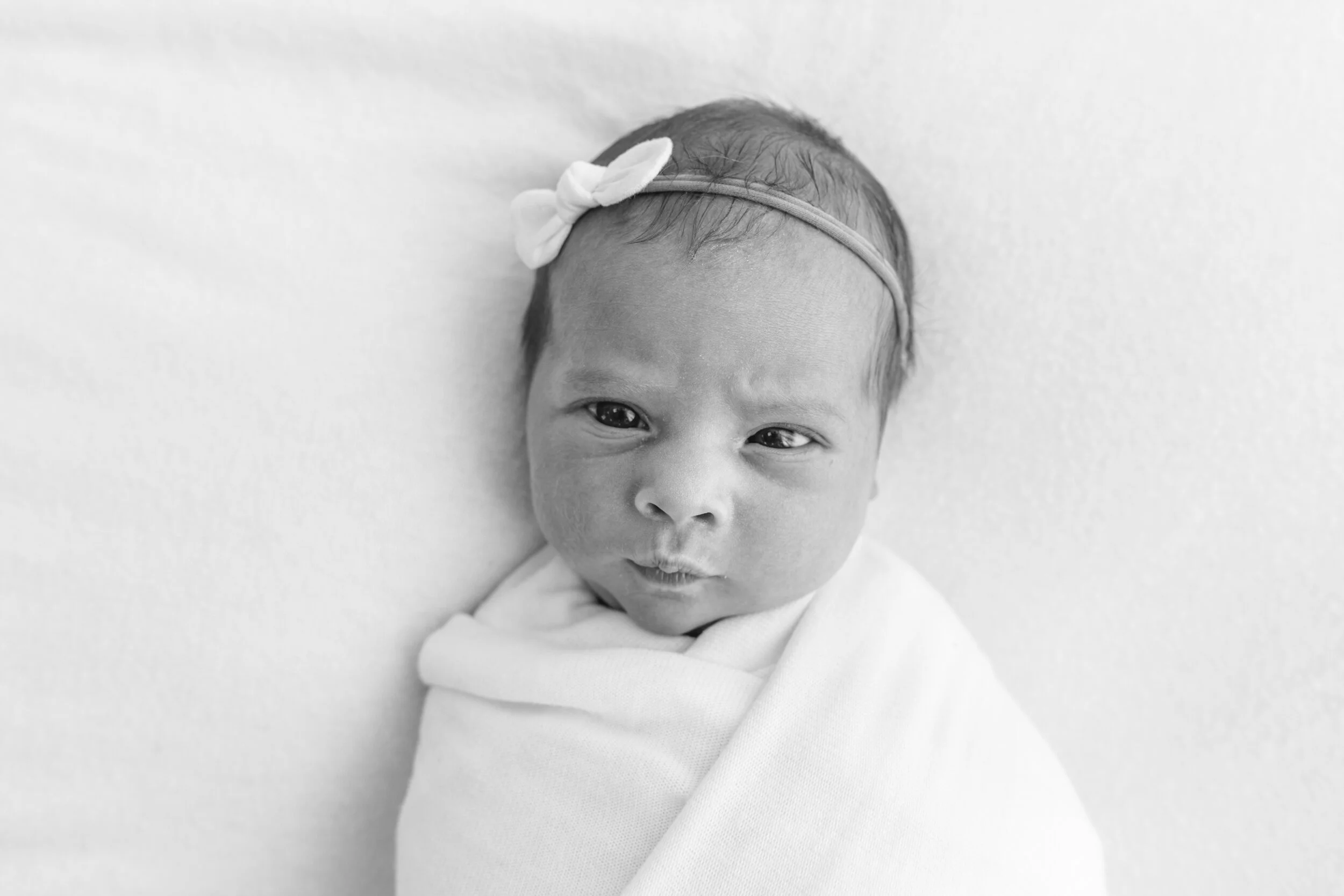 NJ newborn photographer | Lily's newborn studio photoshoot glimpse