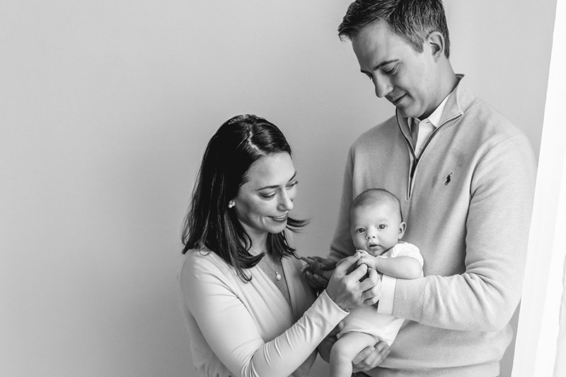  Nicole Hawkins Photography a New Jersey photographer captures a mother and father with their newborn. newborn baby girl #nicolehawkinsphotography #NJstudionewborns #newbornsession #studionewborns #NJnewbornphotographers #NJphotographers 