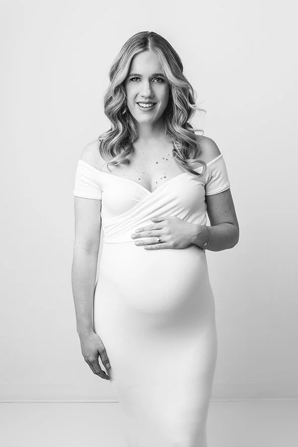 Carol Studio Maternity Session | NJ Studio Photographer
