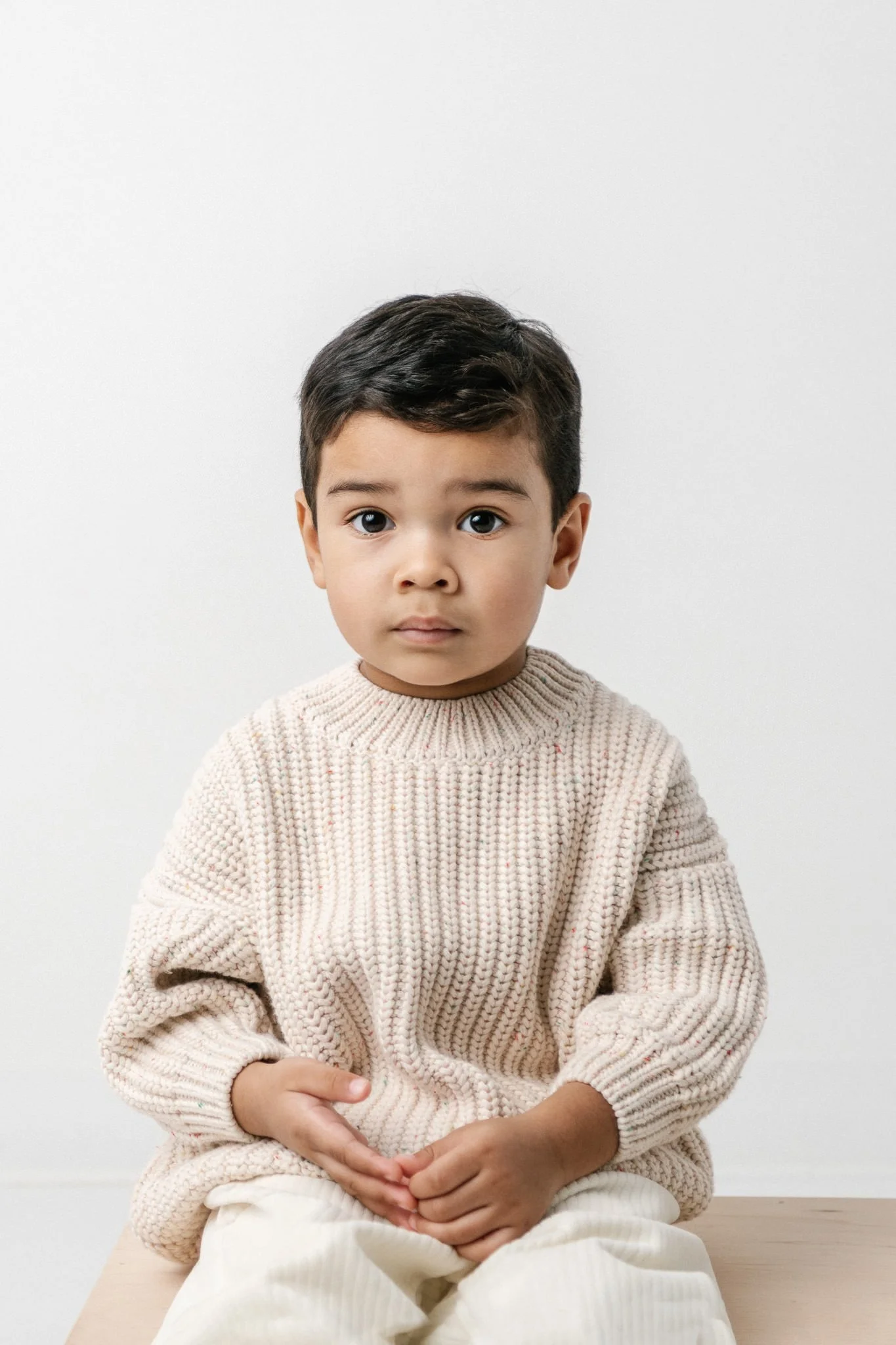  Detailed up-close portrait of a toddler at an all-white studio with Nicole Hawkins Photography. boy portrait #NicoleHawkinsPhotograaphy #NicoleHawkinsChildren #StudioBabies&amp;Children #NJphotographers #modernportraits #mom&amp;meportraits  