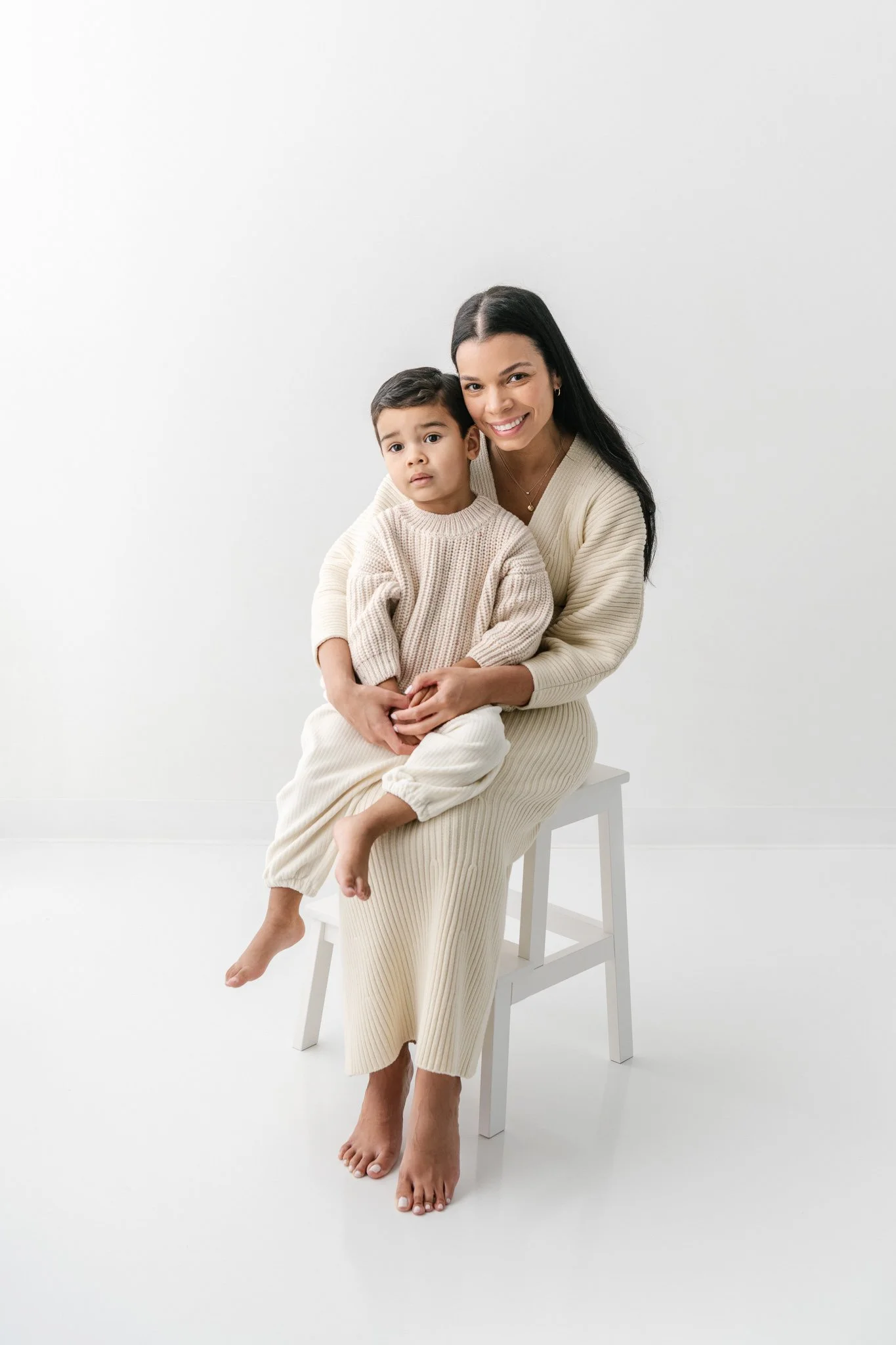  Mother and child studio portraits for a modern vibe with Nicole Hawkins Photography. modern mommy and me photos #NicoleHawkinsPhotograaphy #NicoleHawkinsChildren #StudioBabies&amp;Children #NJphotographers #modernportraits #mom&amp;meportraits  