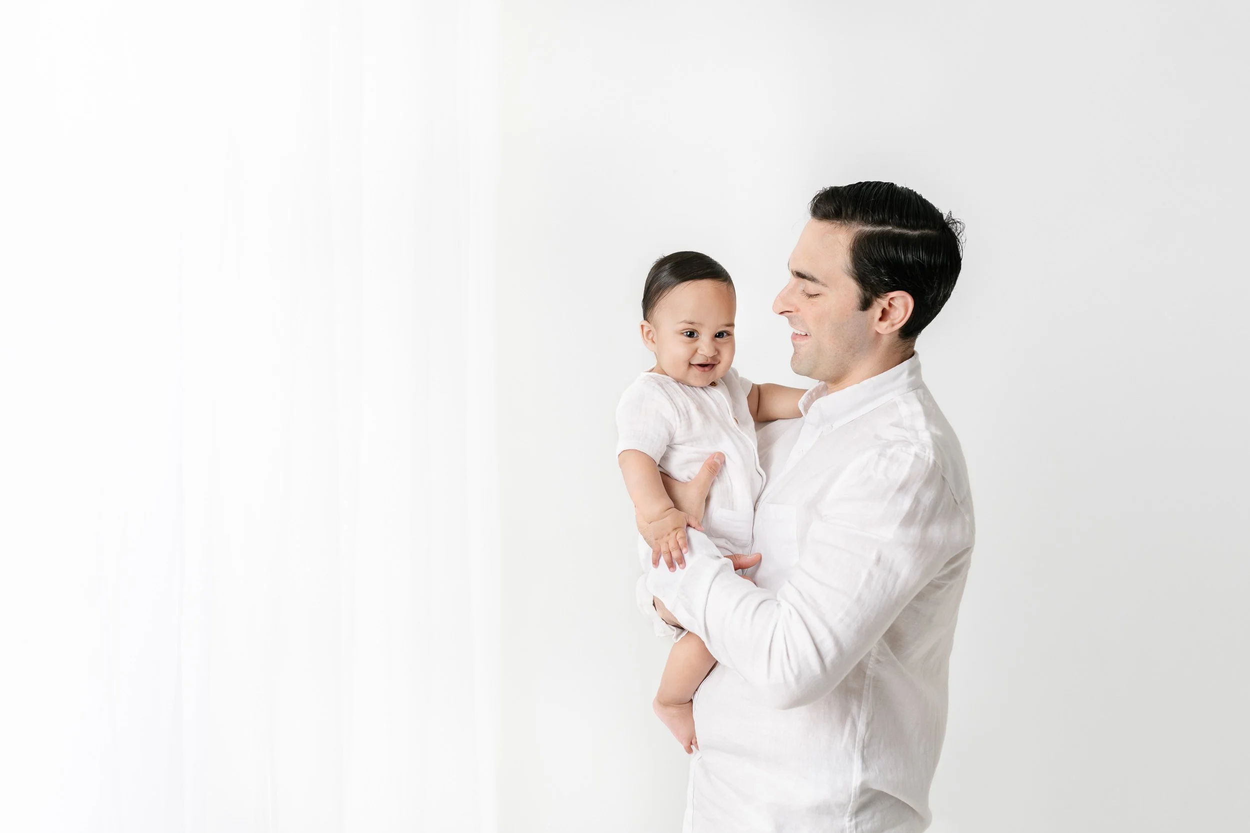 Baby Oliver's Family Photo Session | New Jersey Studio Portraits
