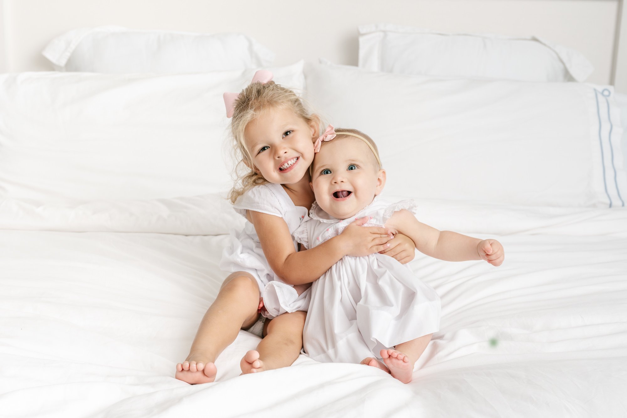 Morris County Family Photographer | Sweet 6-Month Baby Session in Chatham, NJ