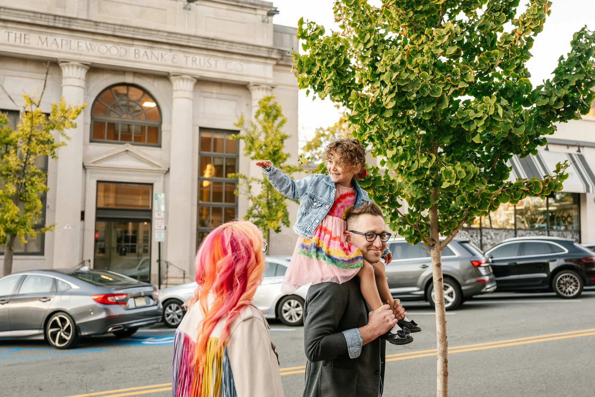Downtown Village Family Photos | A Joyful Fall Lifestyle Session