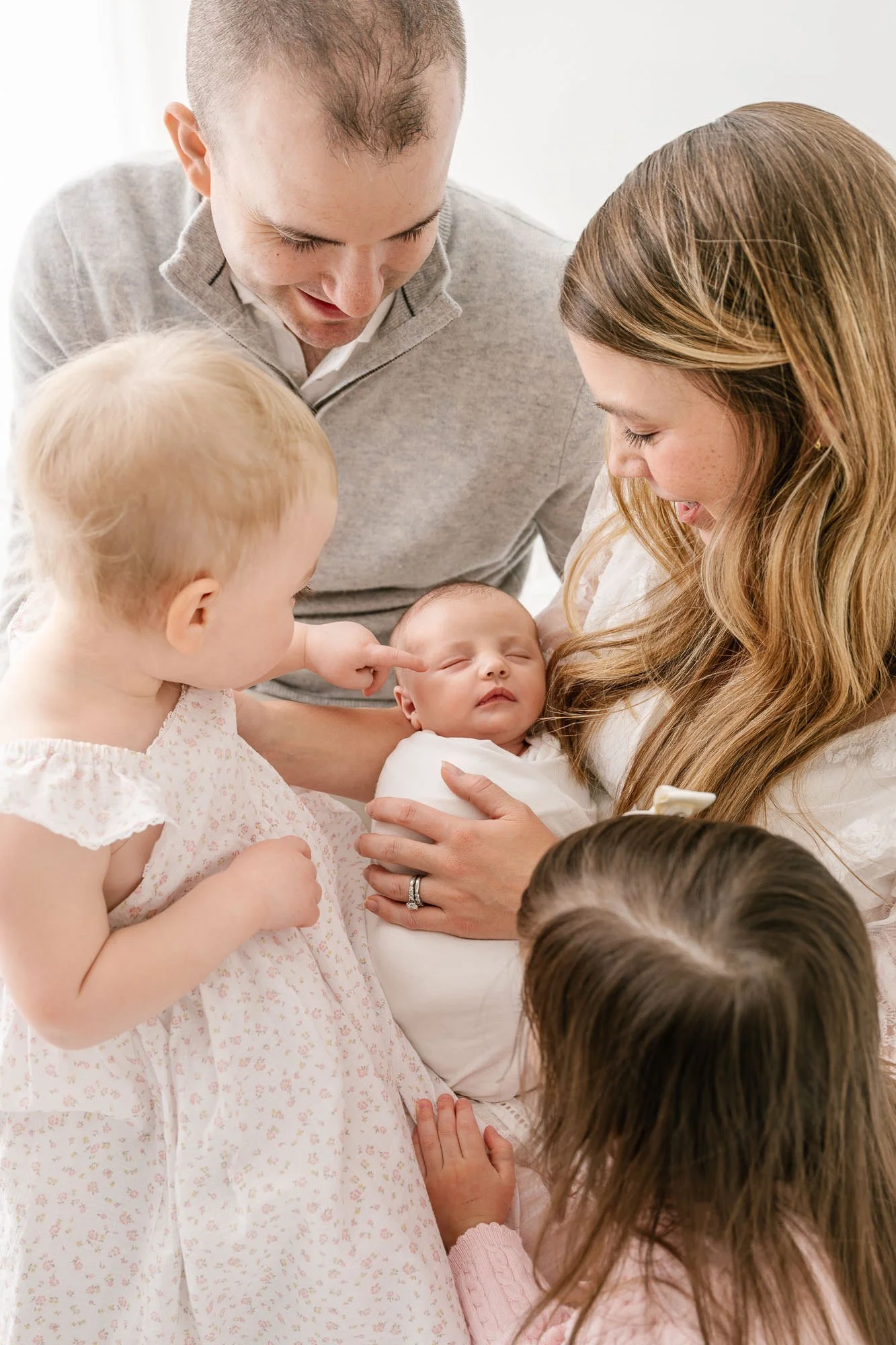 Short Hills NJ Newborn Photographer for Light, Joyful Family Portraits