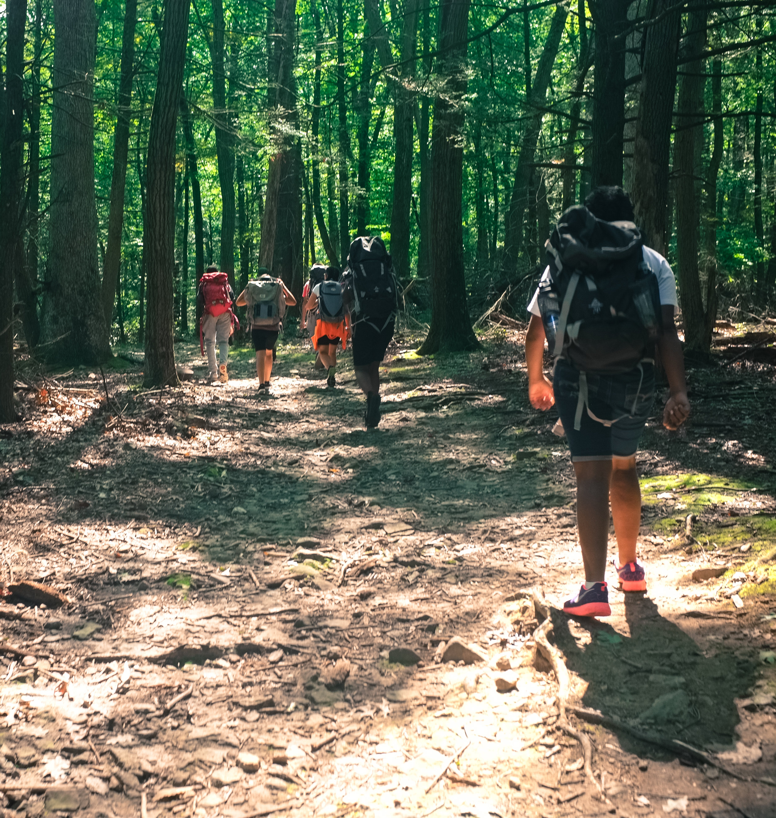 Backpacking Team Training Hike