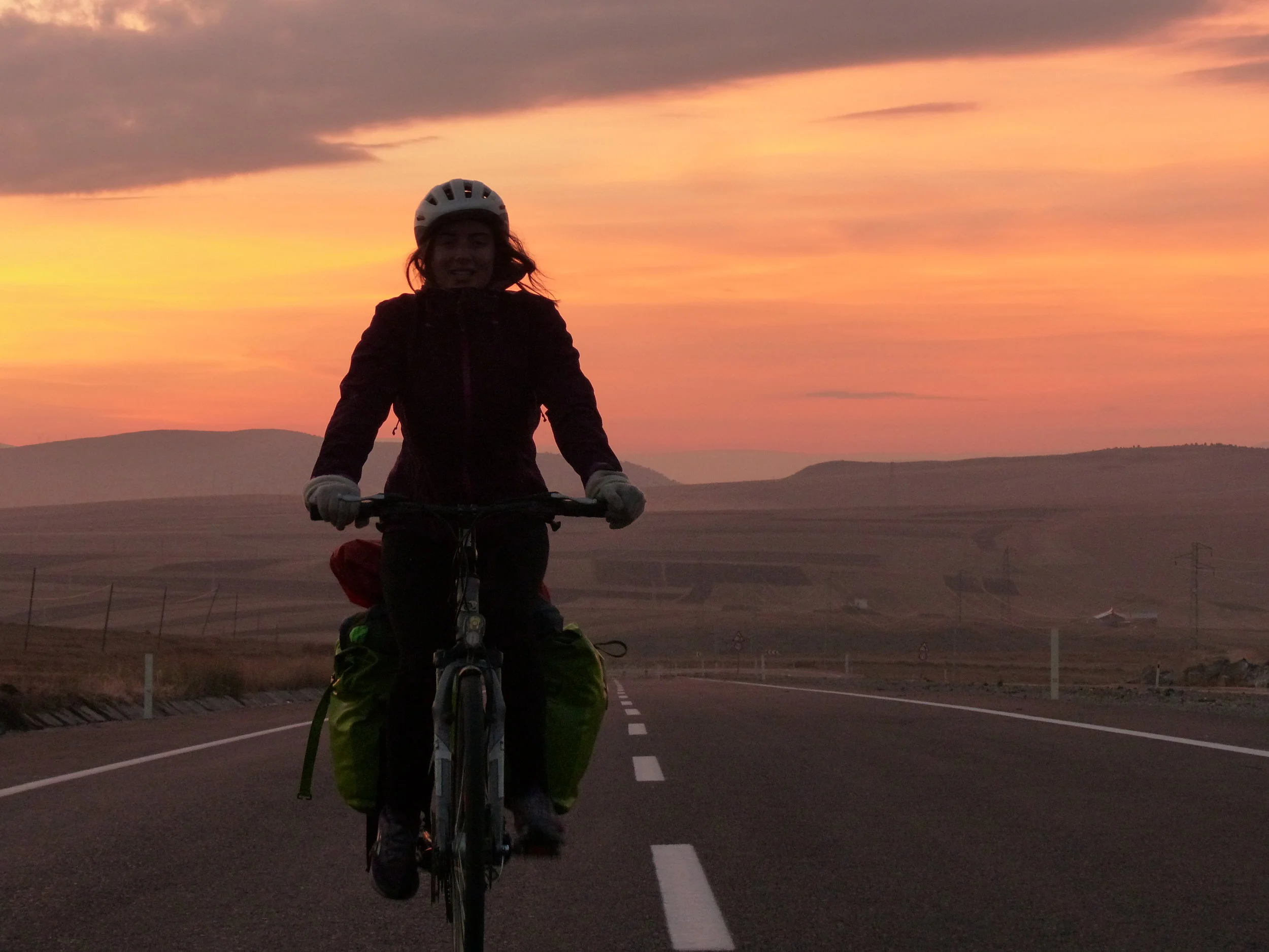 Our final night cycling in Turkey, the perfect farewell.