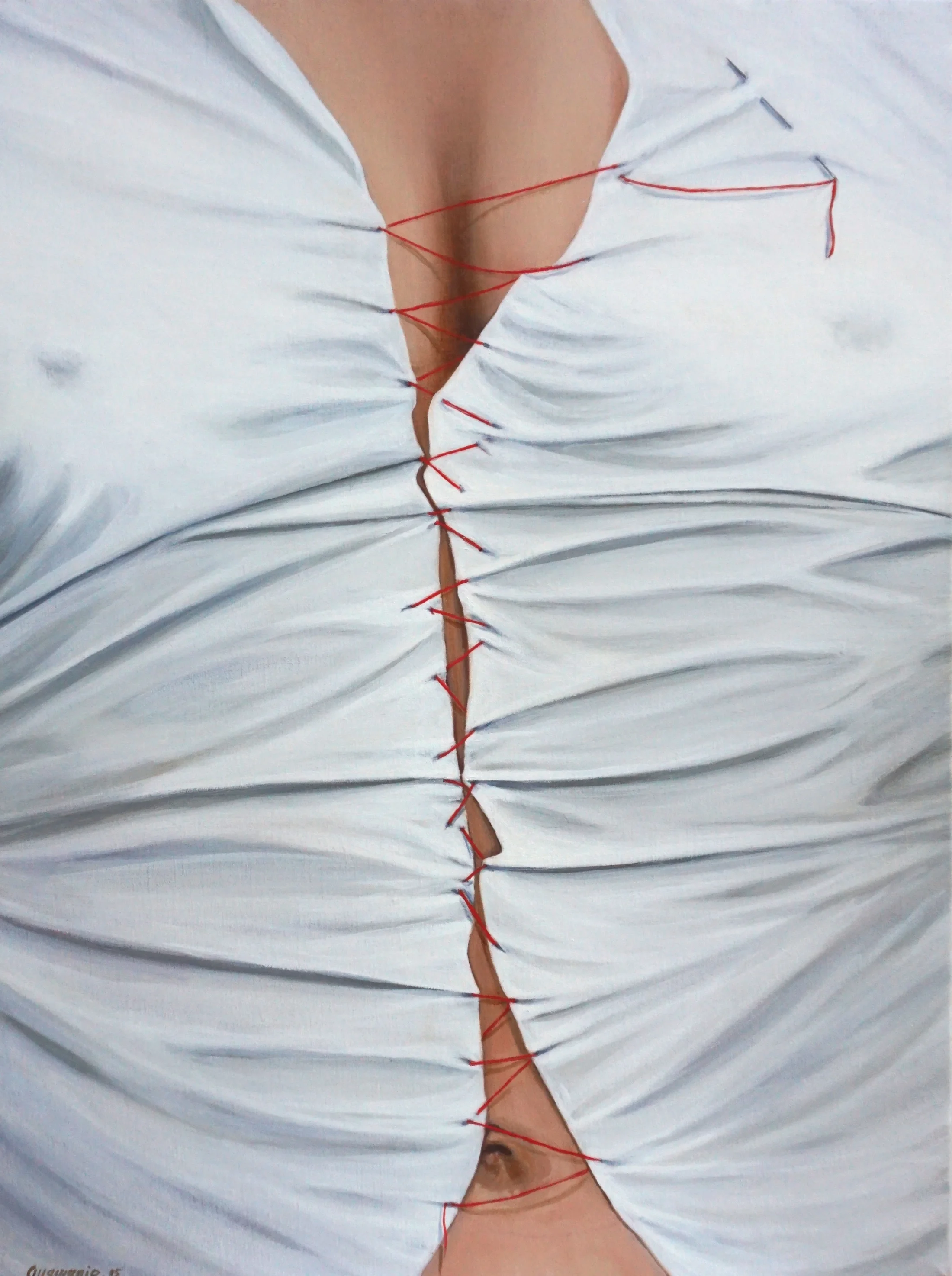 Tight, Oil on Linen, 24" x 18"