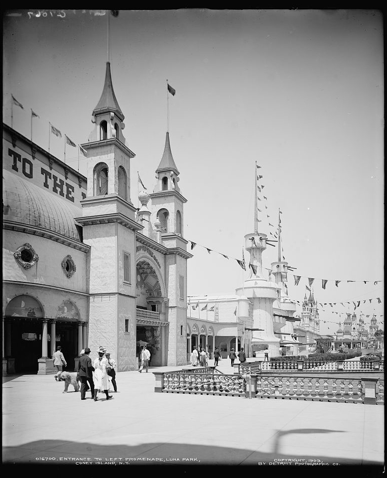 "The Trip to the Moon" in Luna Park, ca. 1903