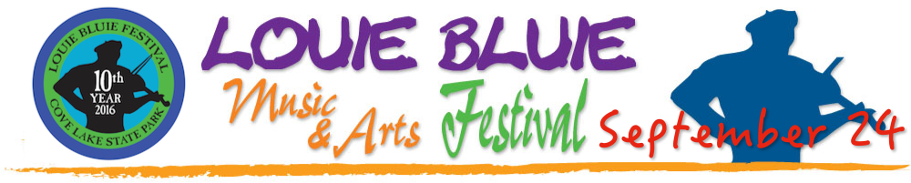 Louie Bluie Festival Careyville, TN September The Louie Bluie Music and Arts Festival is a project of the Campbell Culture Coalition, a nonprofit arts agency. It's named in honor of Howard "Louie Bluie" Armstrong (1909-2003), the internationally acclaimed string band musician who grew up in LaFollette in the 1920s and became one of the nation's finest string band musicians, as well as artist, storyteller, and writer.