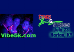 Stars & Strides 5k Run/Walk July 23rd, 2016 / Downtown Harlan, KY