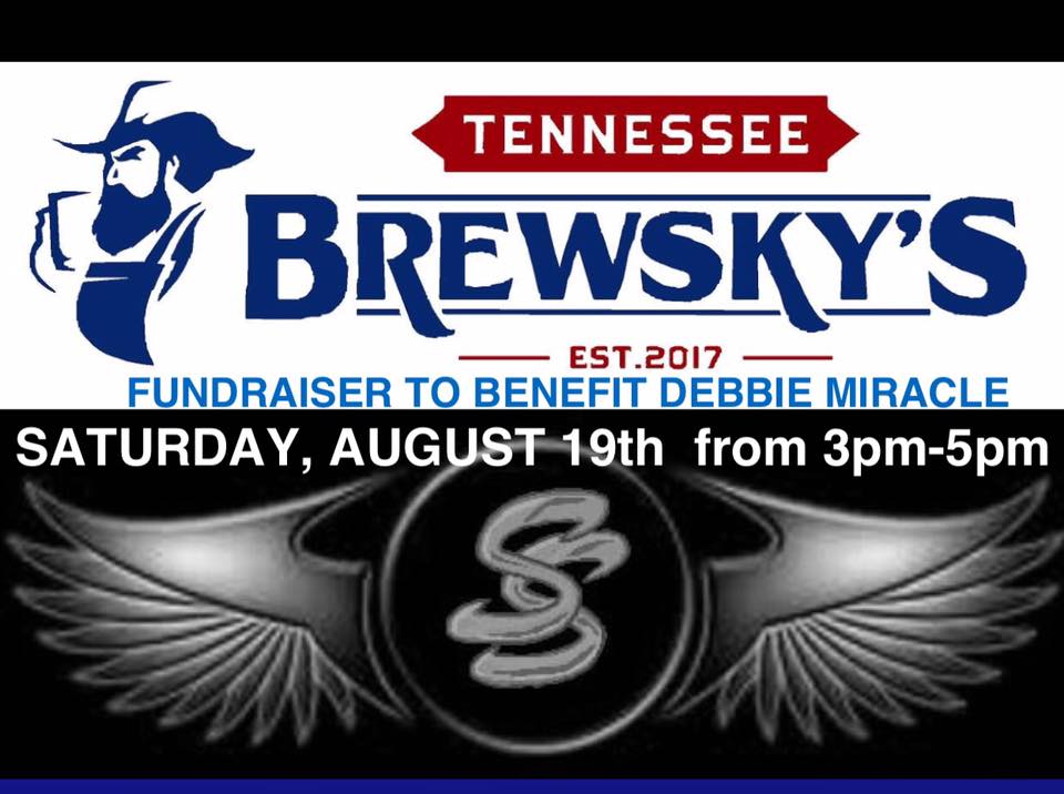420 S. Broad St, New Tazewell, Tennessee 37825SOUTHERN STEEL will be performing this Saturday, August 19th, from 3pm to 5pm at Tennessee Brewsky's located in New Tazewell, TN. This show will be a part of a fundraiser held for Debbie Miracle and her …
