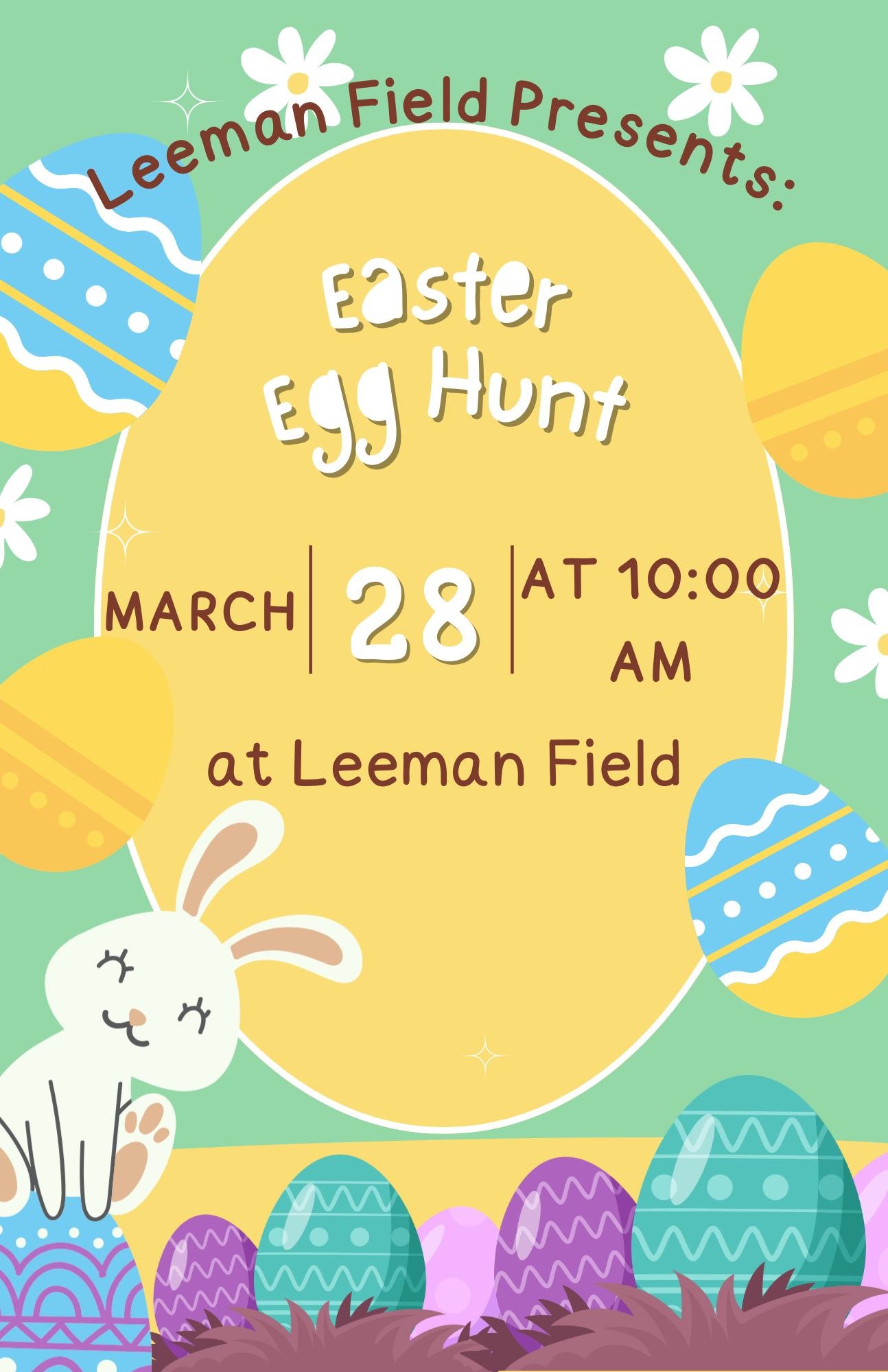 Easter Egg Hunt at Leeman Field - LEE COUNTY