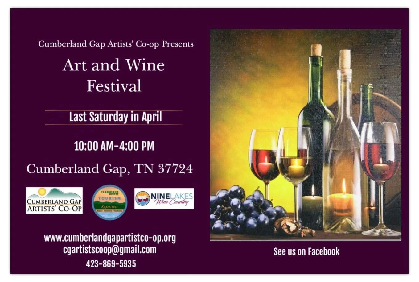 Art and Wine Festival - CLAIBORNE COUNTY