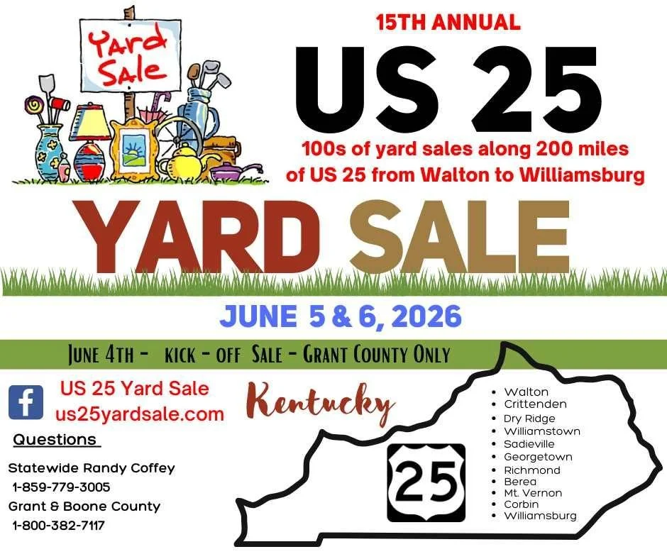 US 25 E Yard Sale - WHITLEY COUNTY
