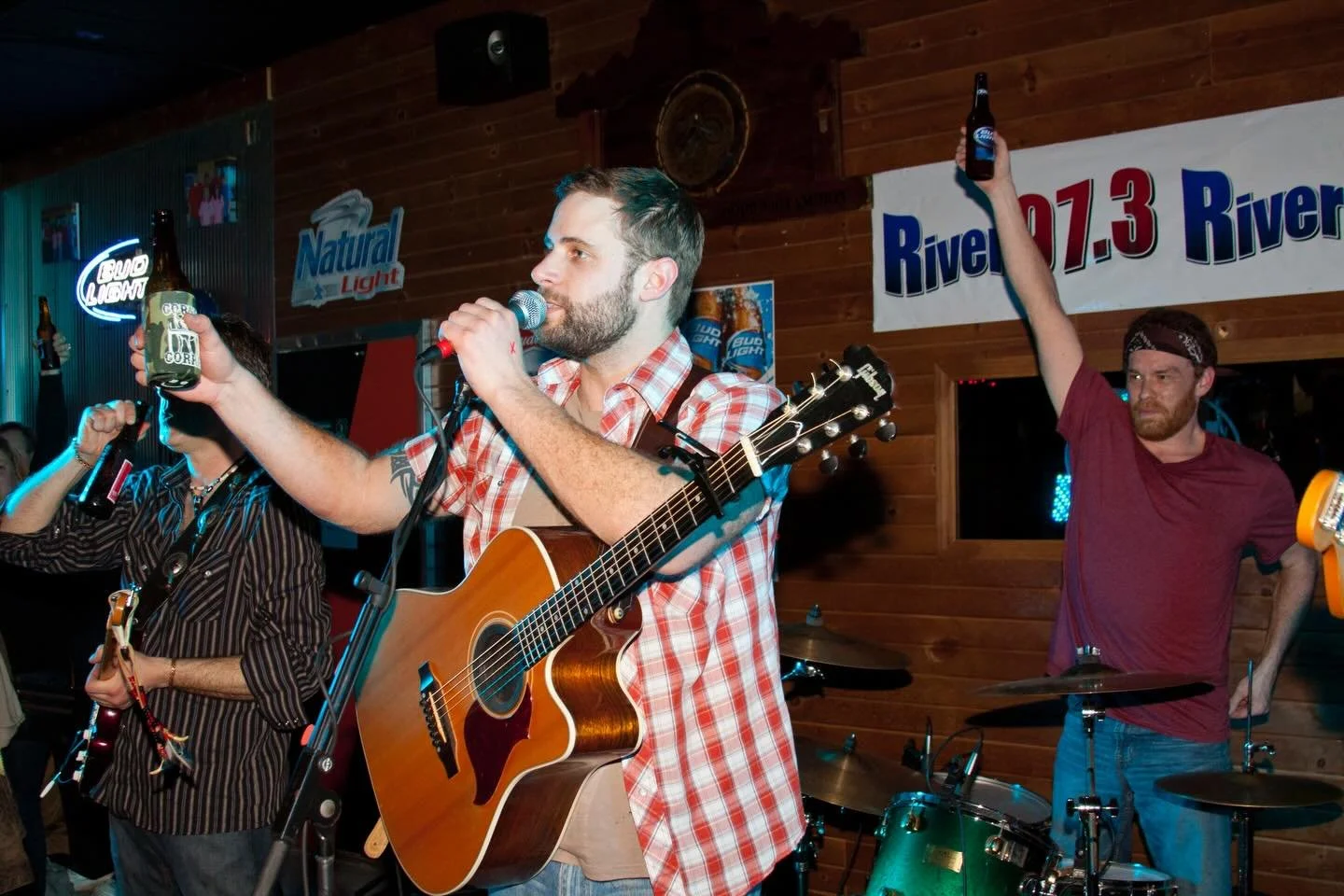 Thirteen years ago tonight, a Pabst Blue Ribbon sign hung outside The Dirty Curve in Washburn, IL advertising a live performance by the Joe Spamm Band. It was the first in a series of shows that continues this weekend in Dubuque and Des Moines.