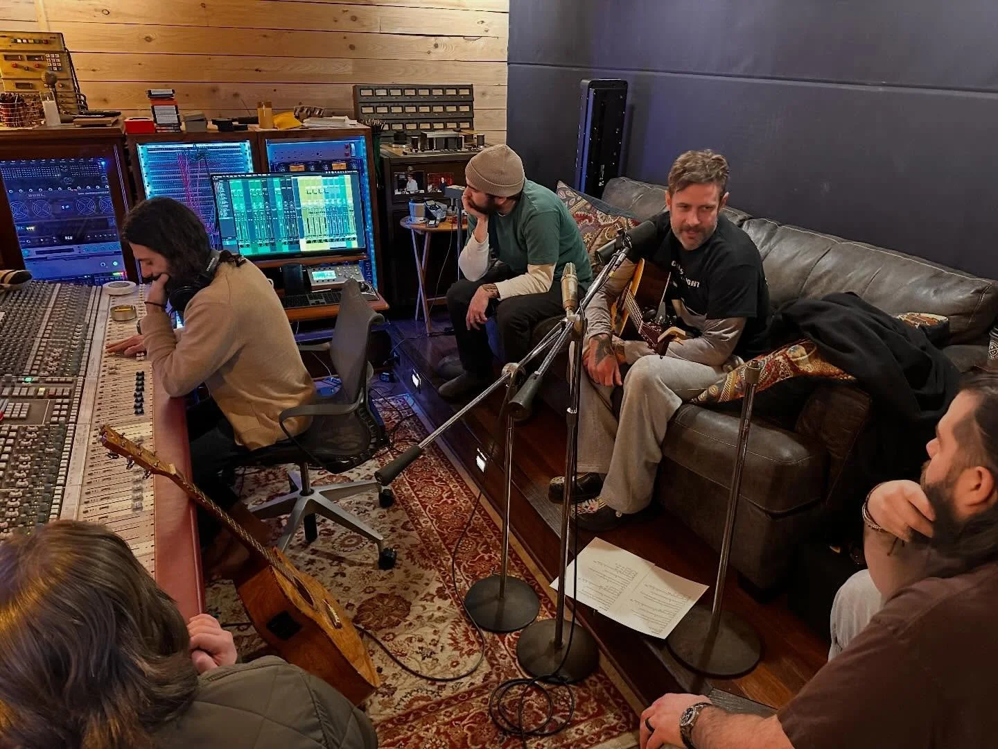 Illinois man travels to Pittsburgh, records songs with one of the hottest bands in the land, fights off frostbite in the vocal booth, and discovers .5 setting in camera phone.

Plans return trip March 27th to @clubcafelive and wonders if love for cit