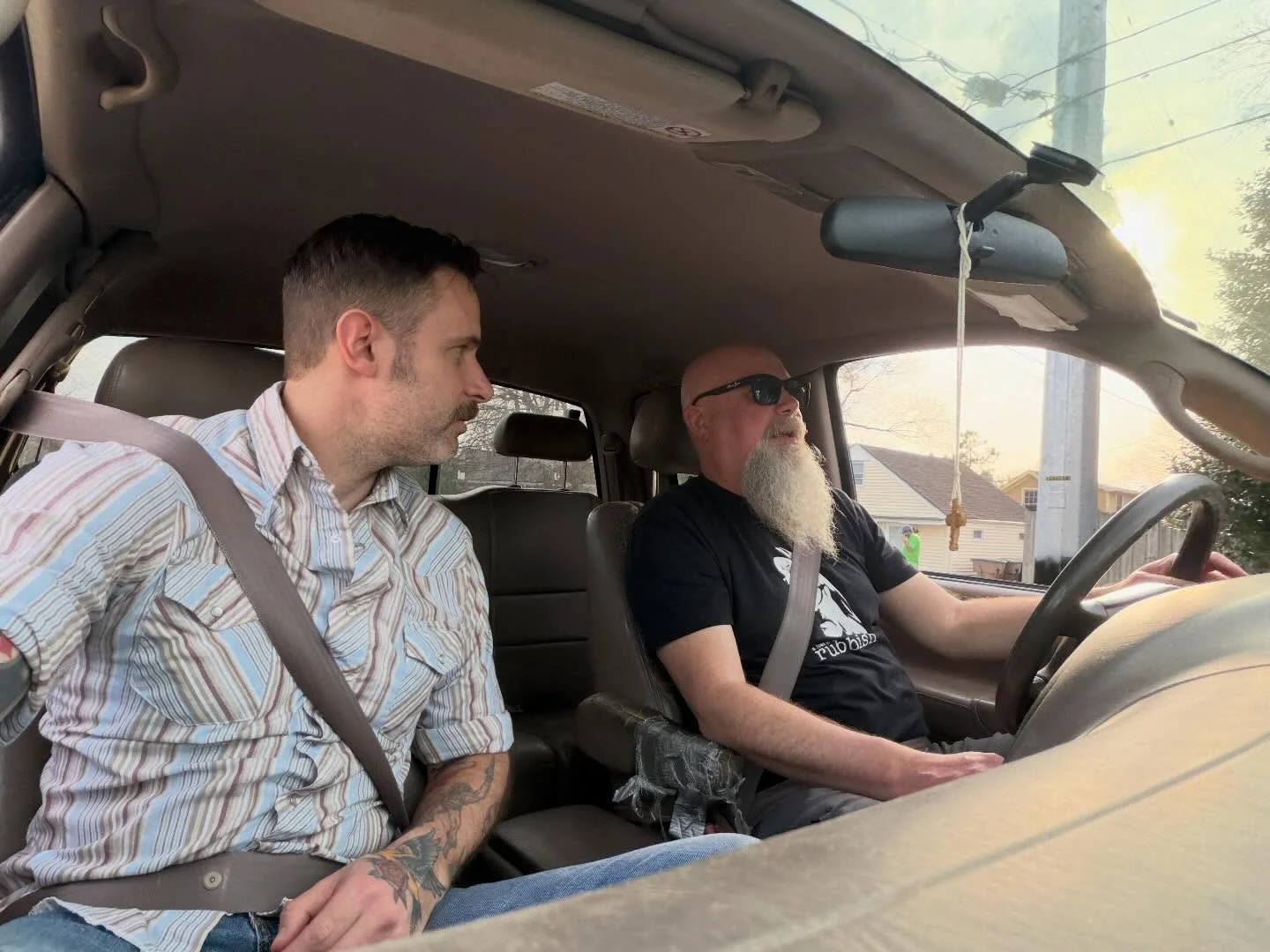 This weirdo caught me squatting in his Nashville Airbnb yesterday, so we bummed around town for a bit. Gonna play a show tonight at @exit_in with the band and @kcjohnsmusic opening. Kendell won&rsquo;t be there tho. He&rsquo;s got more important thin