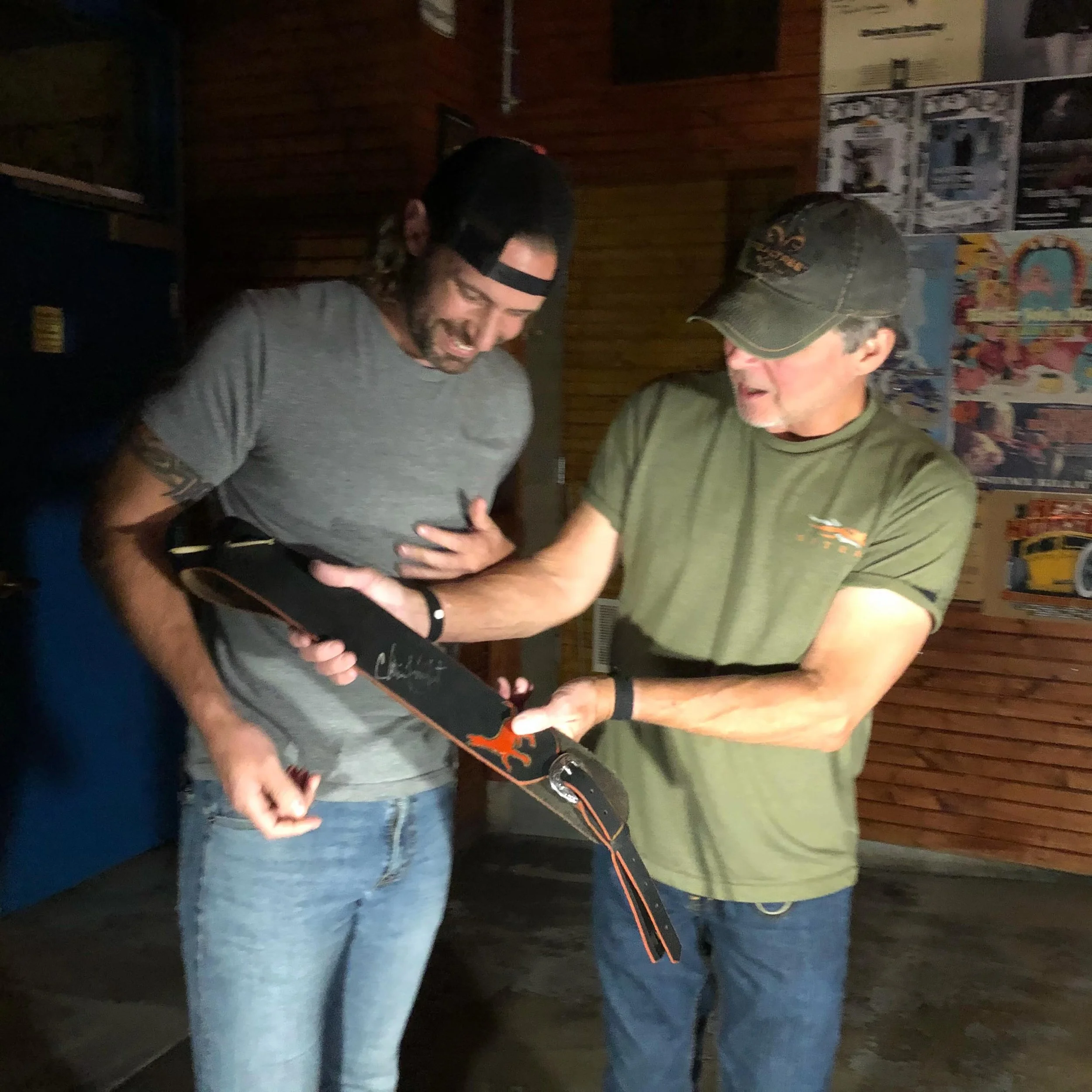 Last time I played @thebluebirdbar in Bloomington, IN, I had Chris Knight sign a guitar strap with a coon pecker in it. Chris won&rsquo;t be there tonight, and I won&rsquo;t have any coon peckers. But maybe we&rsquo;ll play a CK song. What other song