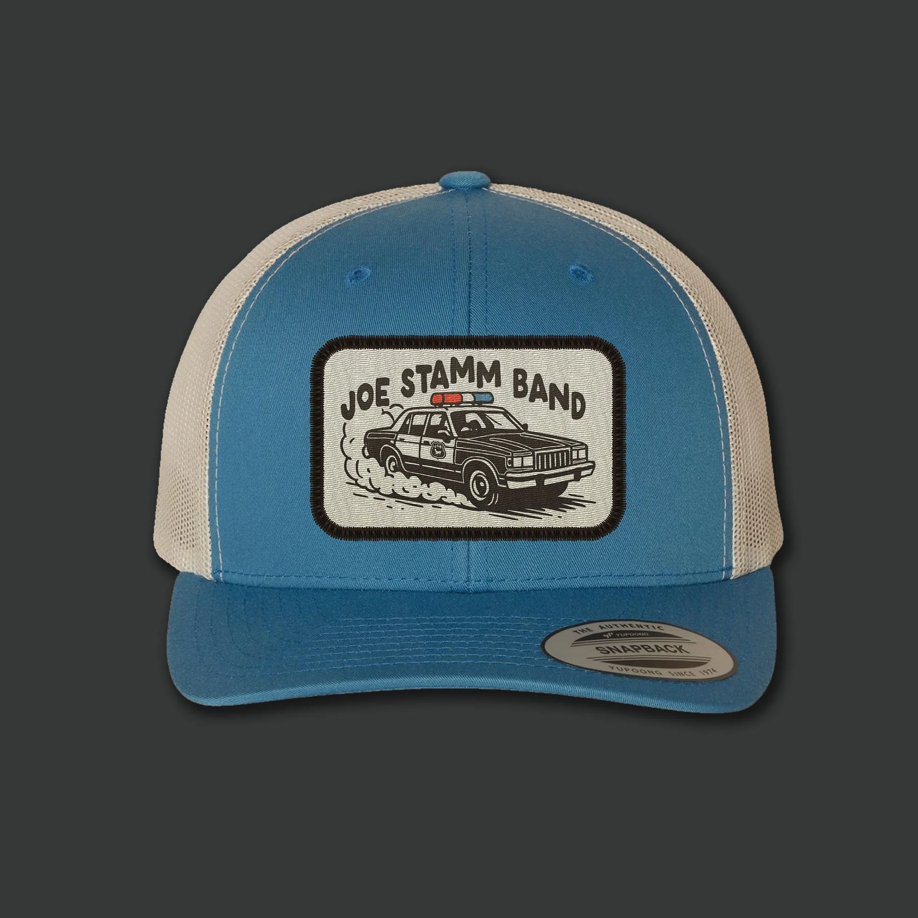Forward Patch Hat Steel Blue and Silver.jpg