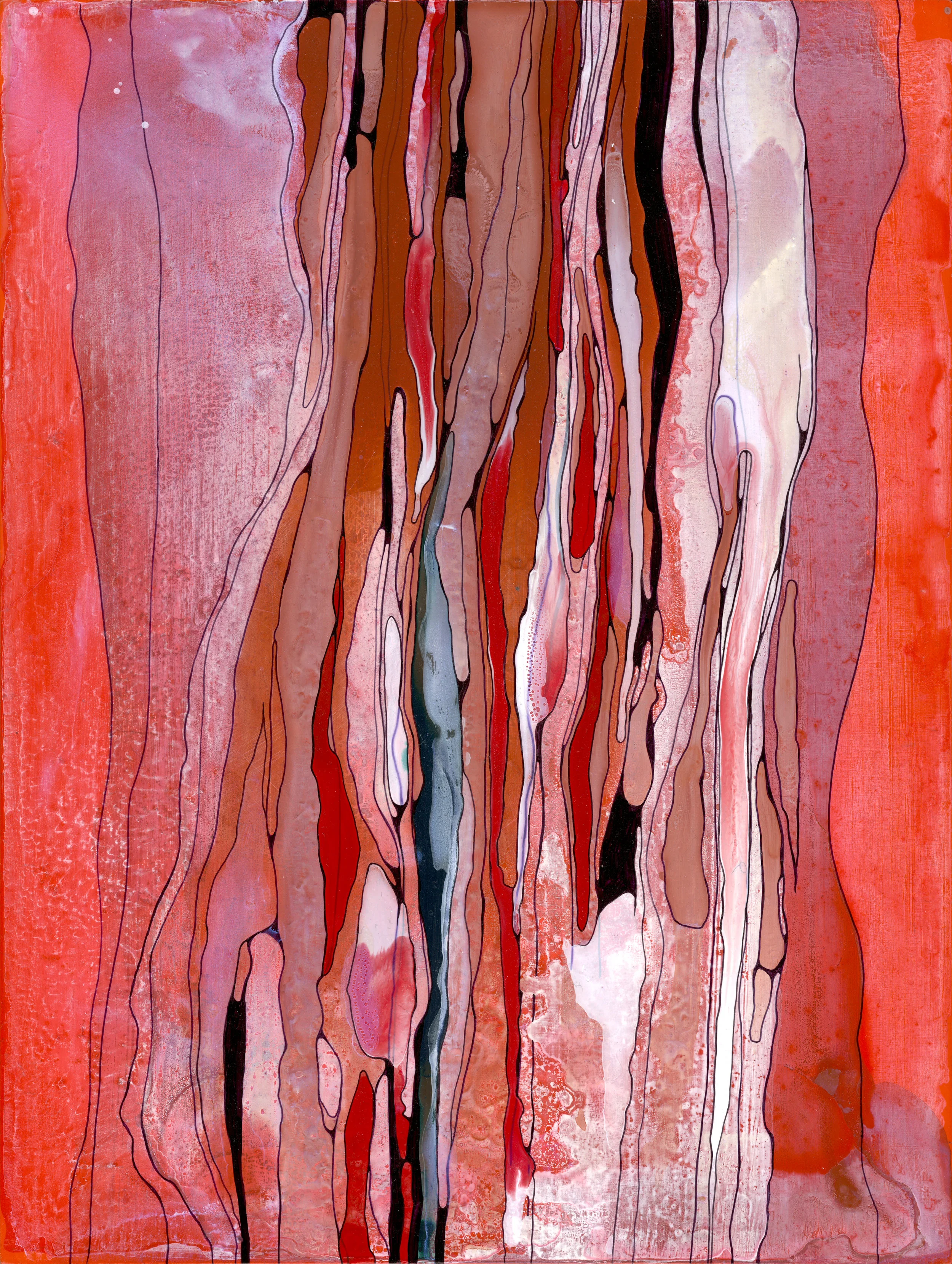 VA&O-IRID-T1 12 x 16" Acrylic on Panel