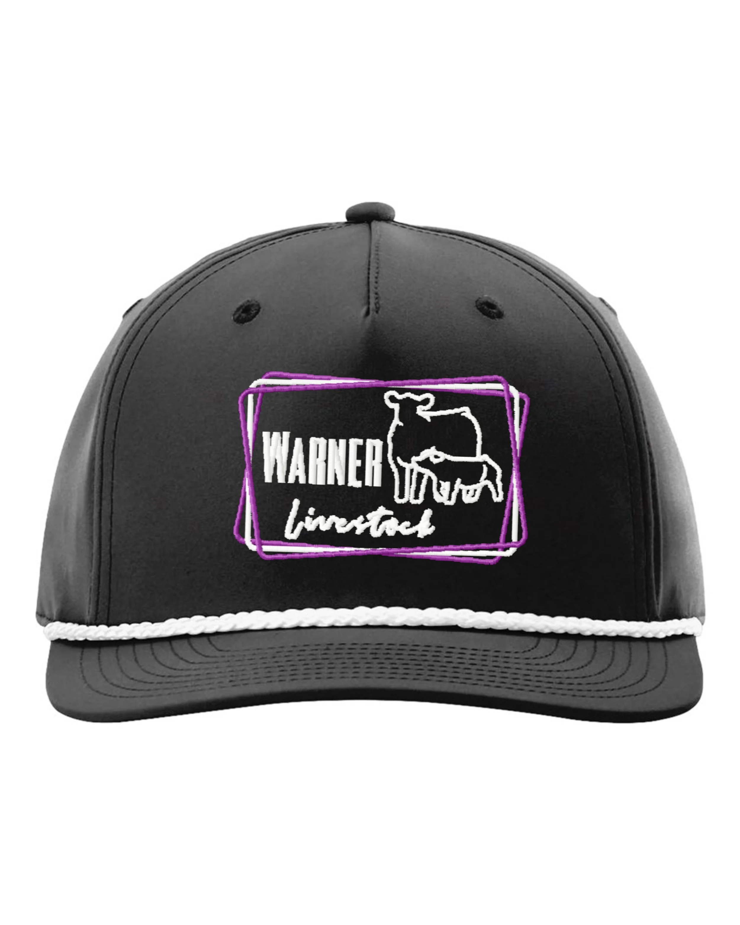 Richardson 248- Black Rope Hat