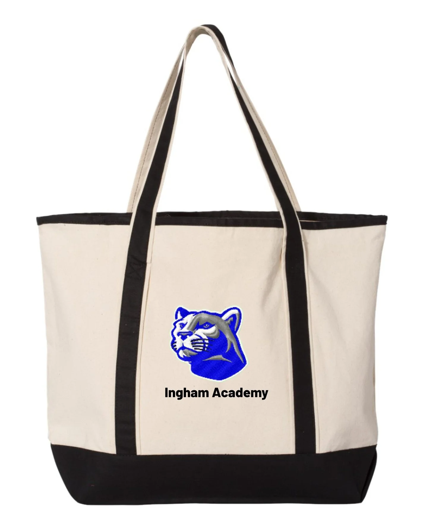 Ingham Academy Panthers 34.6L Deluxe tote.jpg