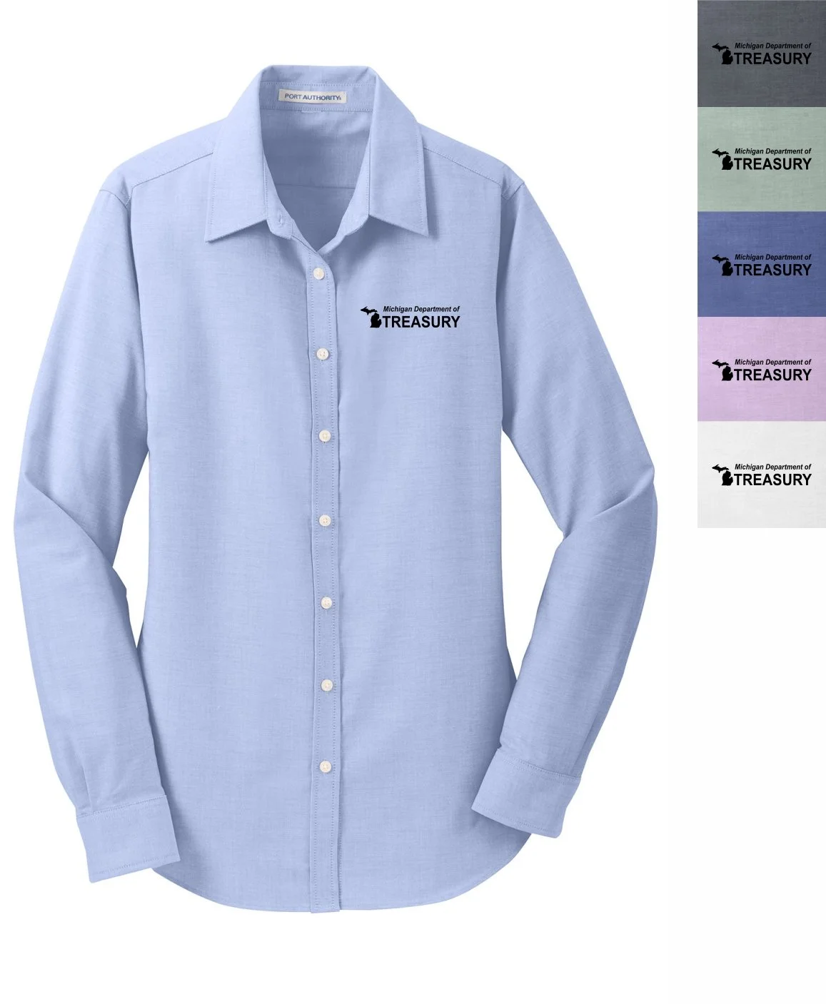 MDOT ladies button down.jpg